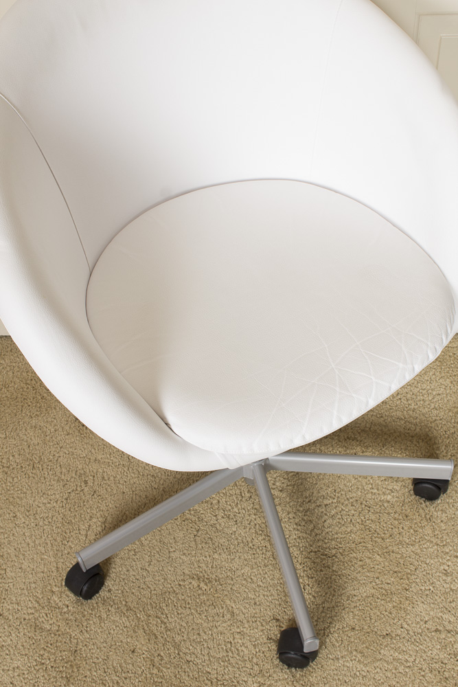 White "Skruvsta" Desk Chair by IKEA