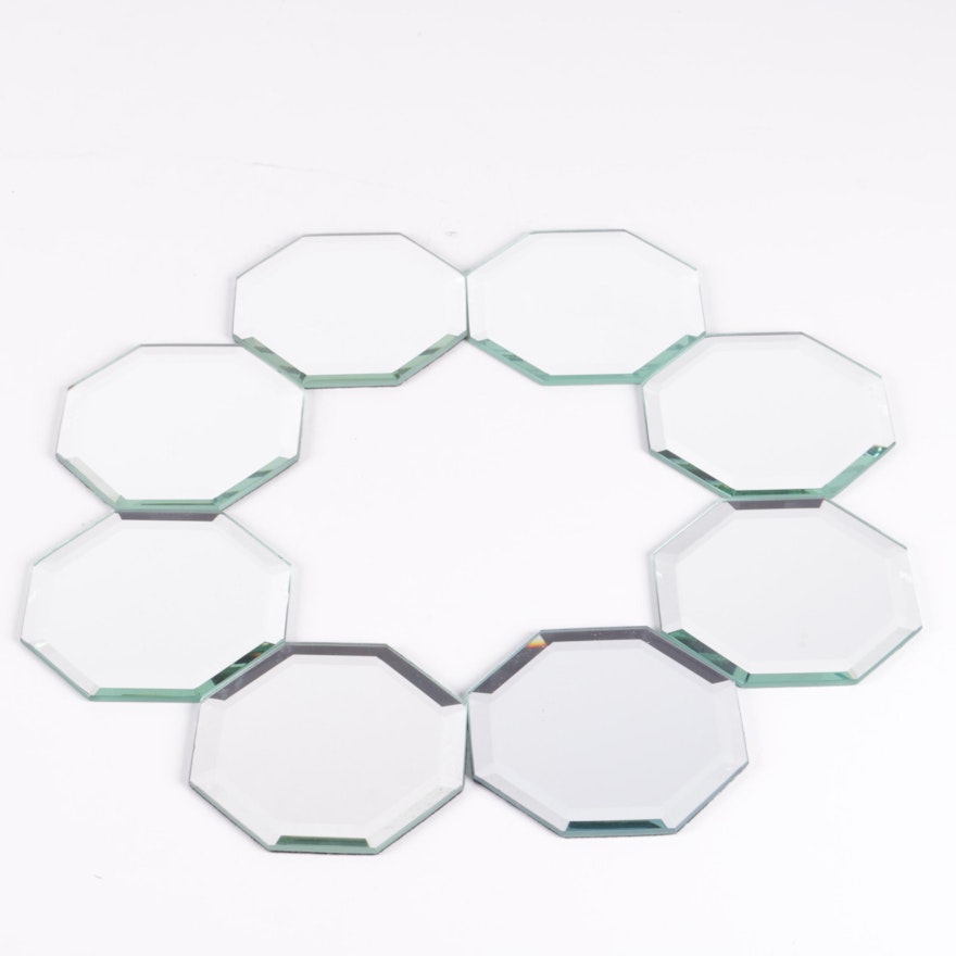 Octagonal Mirrored Coasters