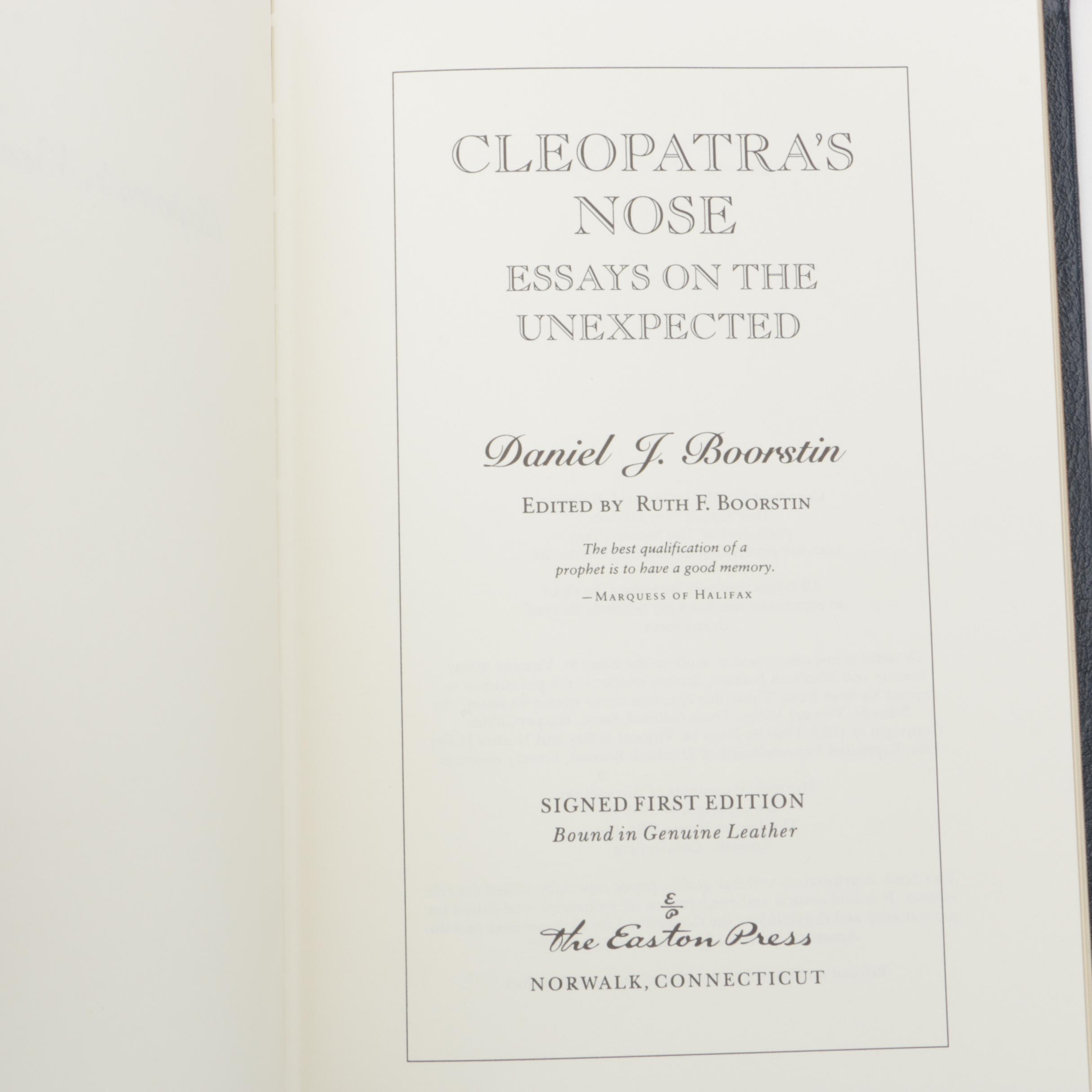 Signed Leather Bound Books Including "I Was Right on Time" Signed by Buck O'Neil