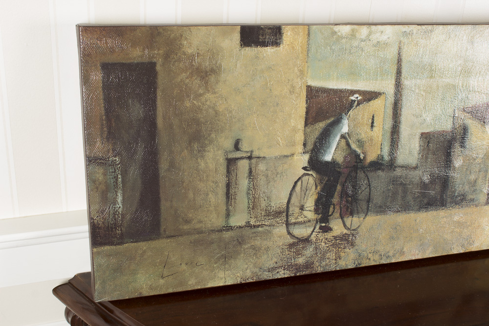 Reproduction Print After Didier Lourenço "Promenade"