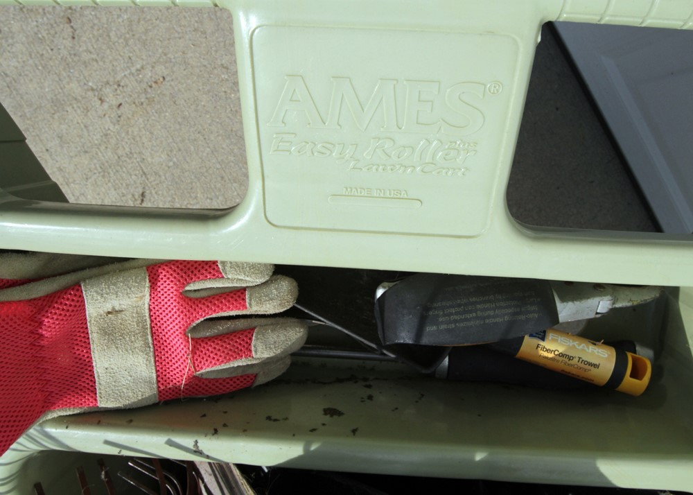 Ames Wheelbarrow and Assorted Yard Tools