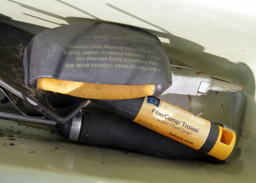 Ames Wheelbarrow and Assorted Yard Tools