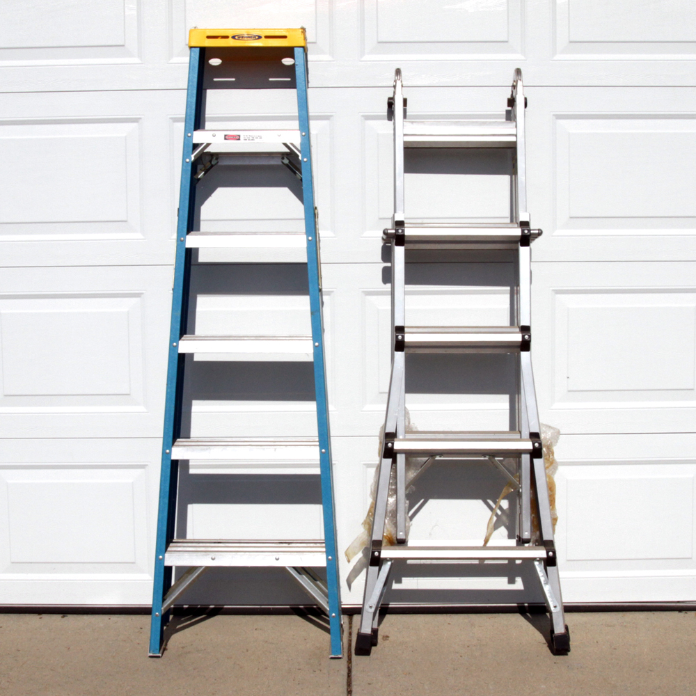 Aluminum Ladders Featuring Werner and Cosco