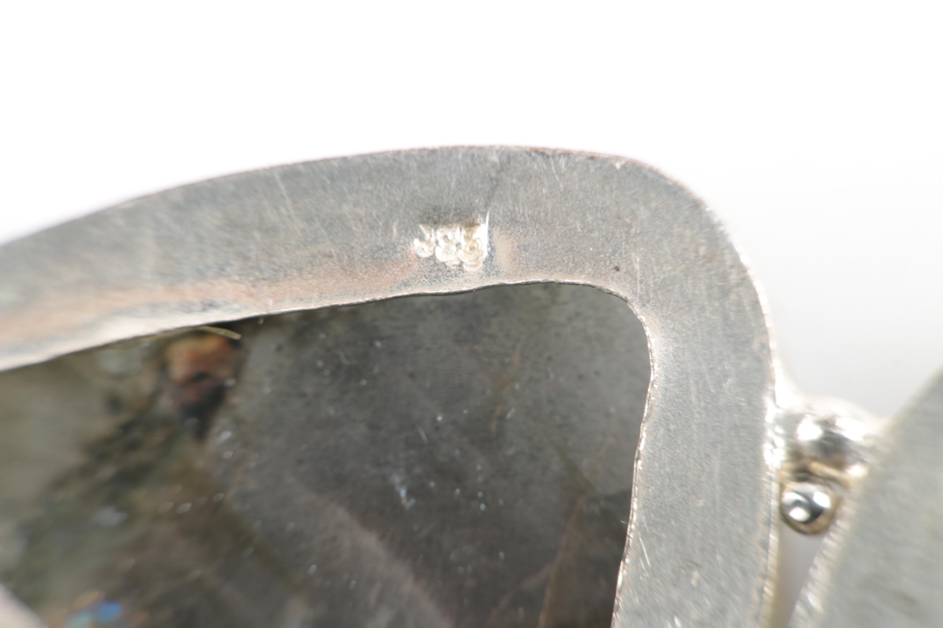 Sterling Silver Gemstone Bracelet Including Pendants