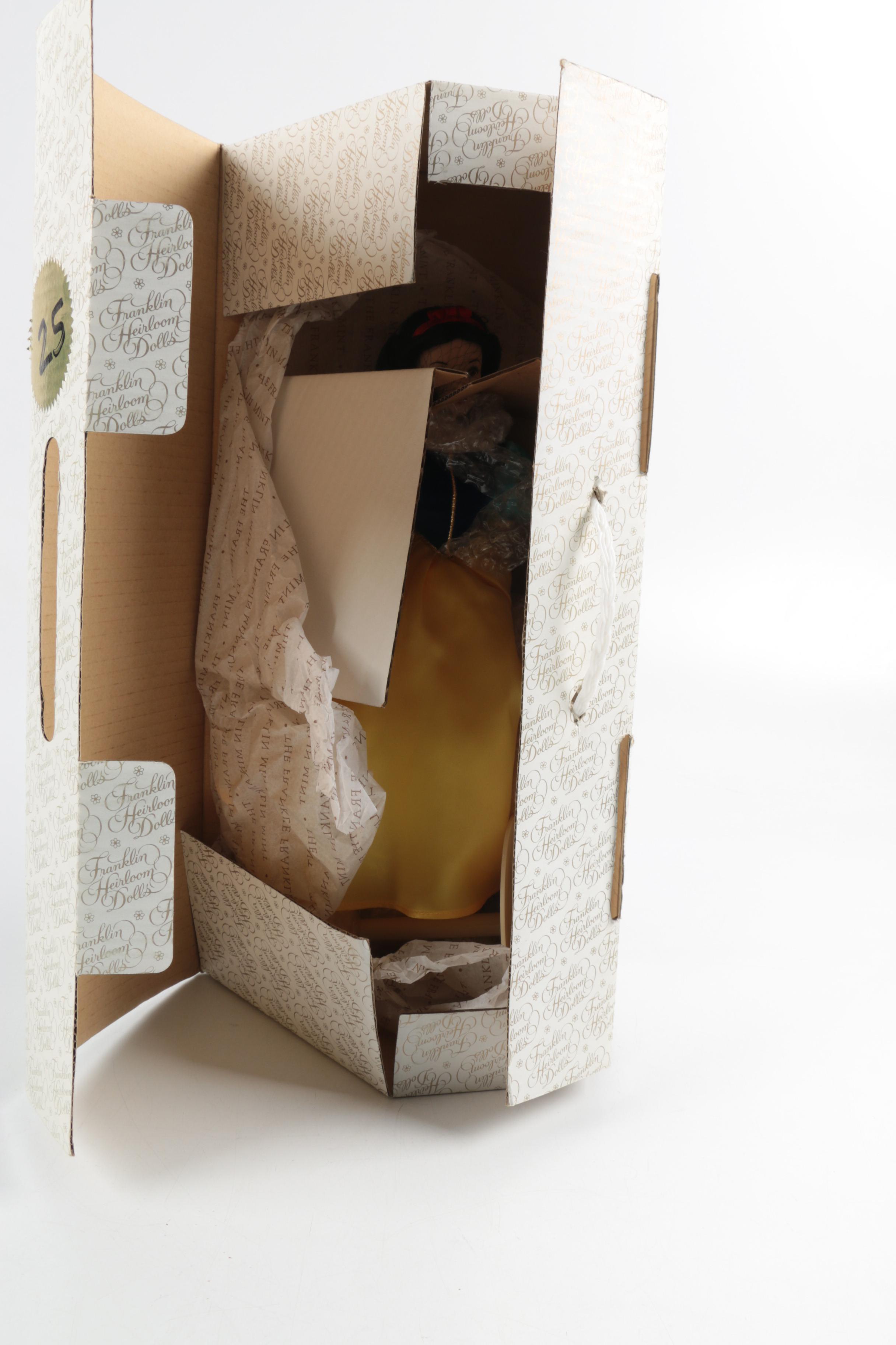 Disney's "Snow White" Heirloom Doll by Franklin Mint