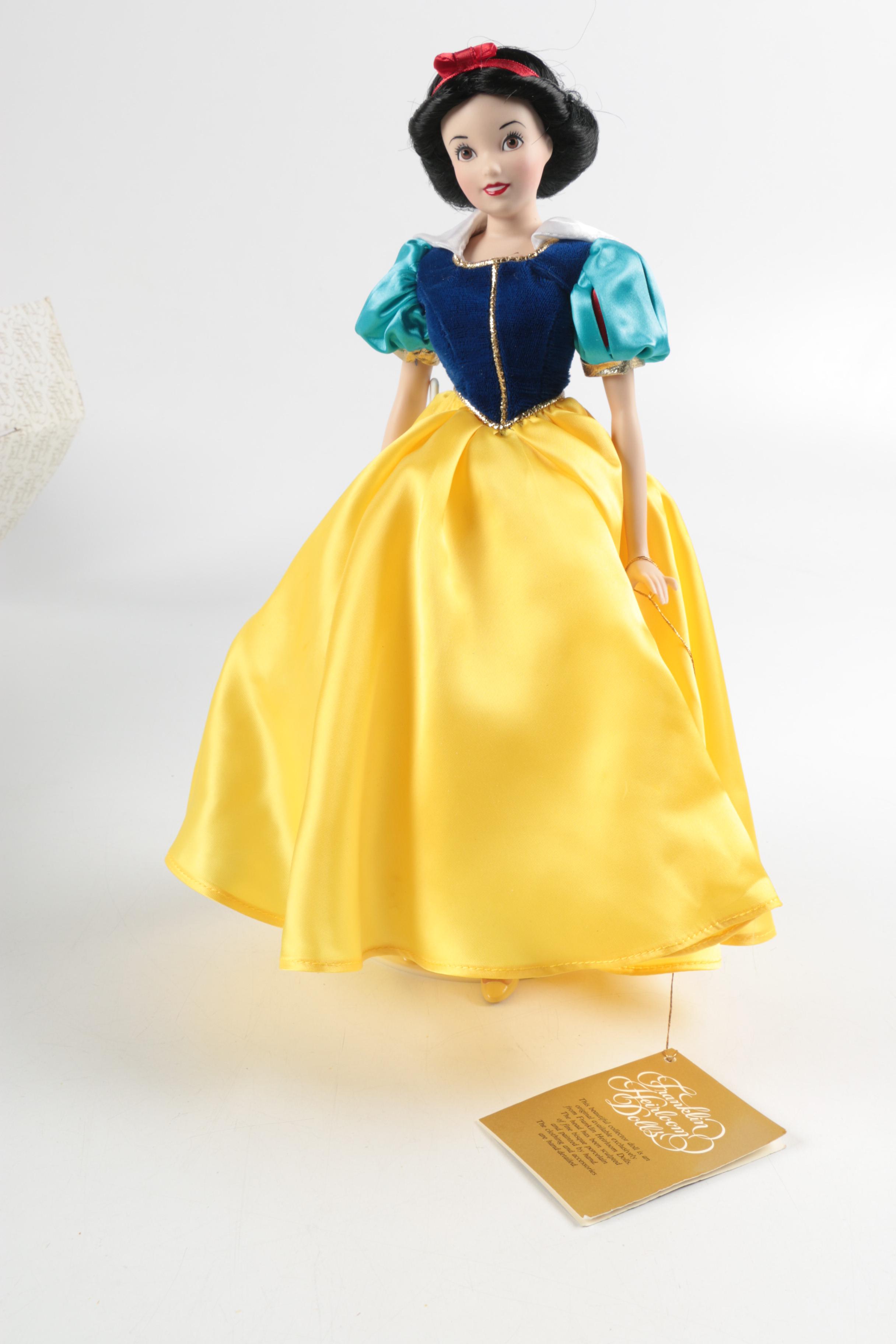 Disney's "Snow White" Heirloom Doll by Franklin Mint