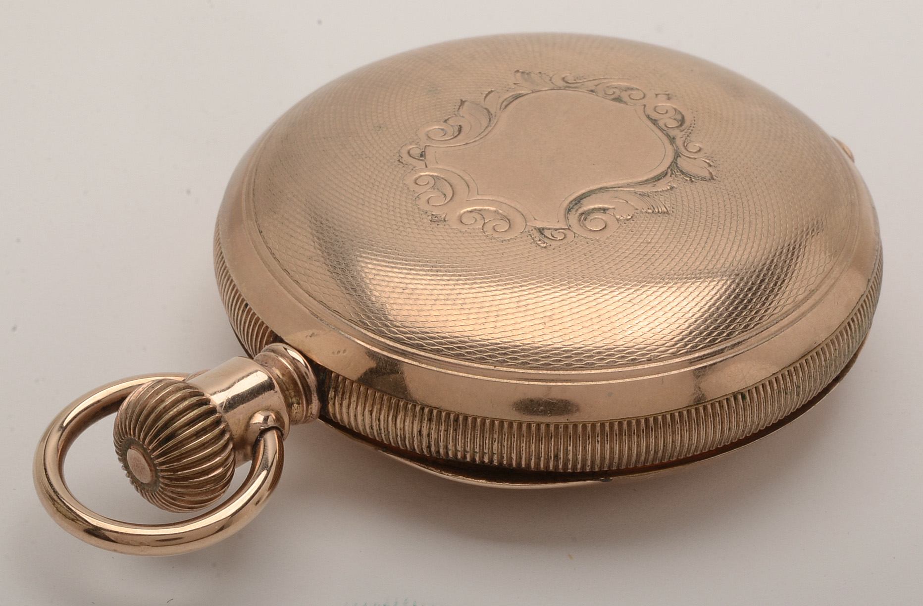 Antique Columbus Watch Co Gold Filled Full Hunter Pocket Watch