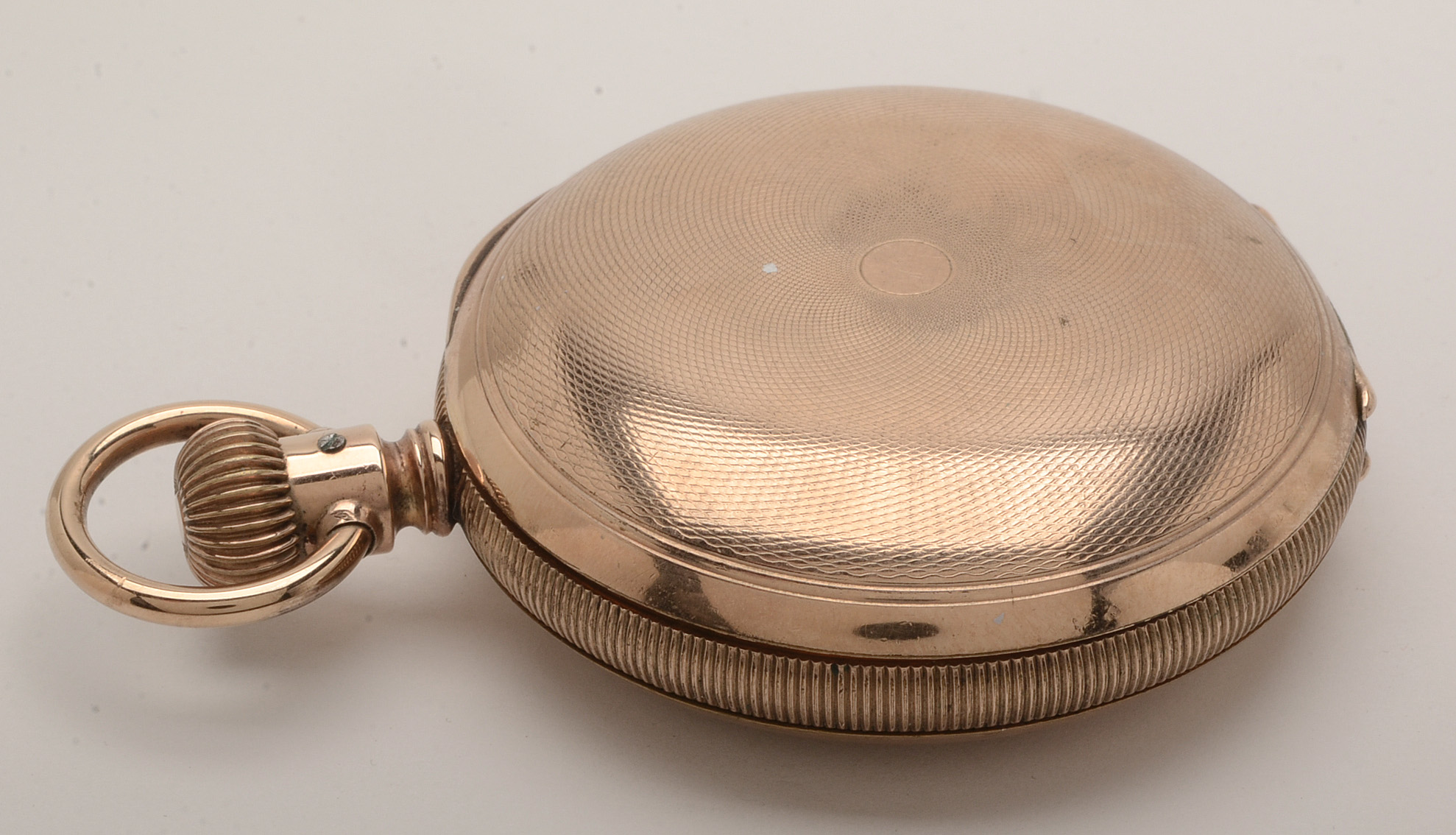 Antique Columbus Watch Co Gold Filled Full Hunter Pocket Watch