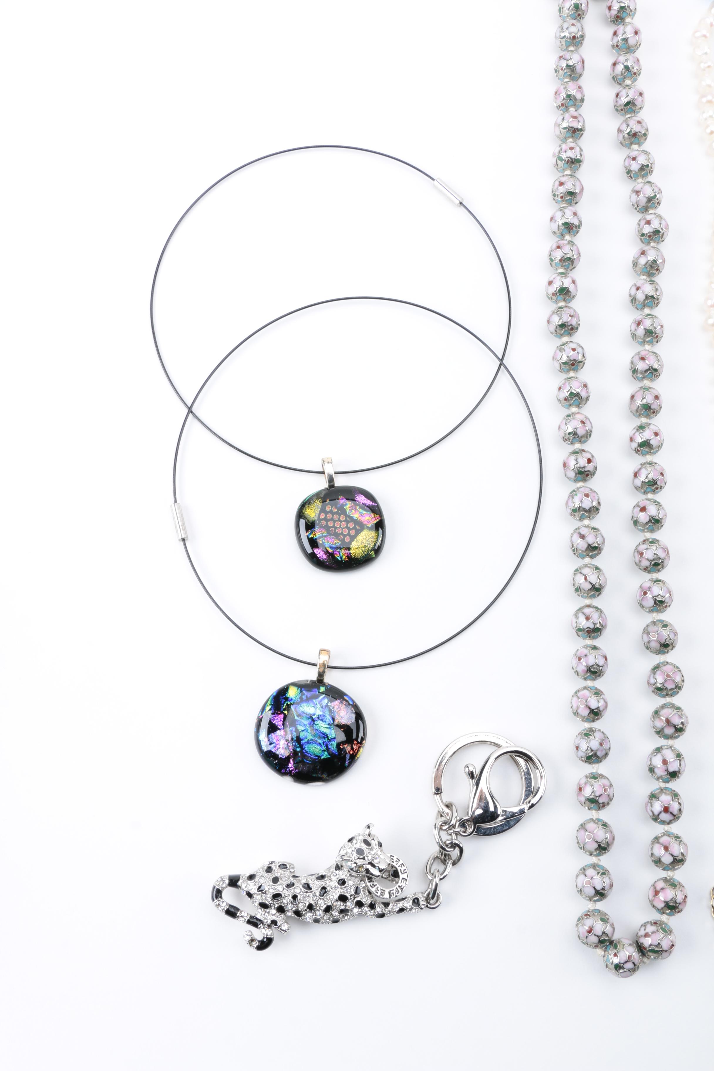 Assortment of Jewelry Including Lilly Pulitzer and Trifari