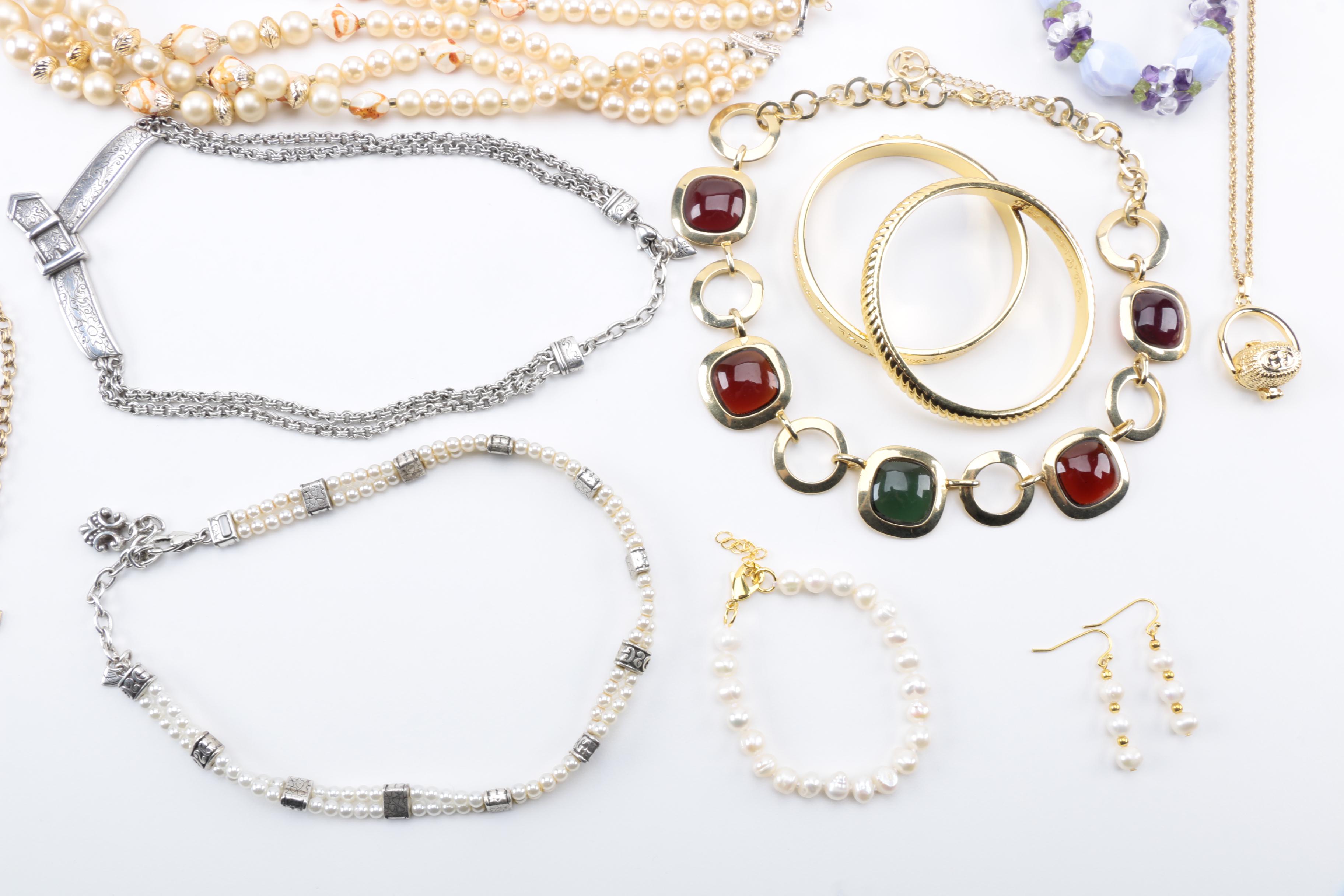 Assortment of Jewelry Including Lilly Pulitzer and Trifari