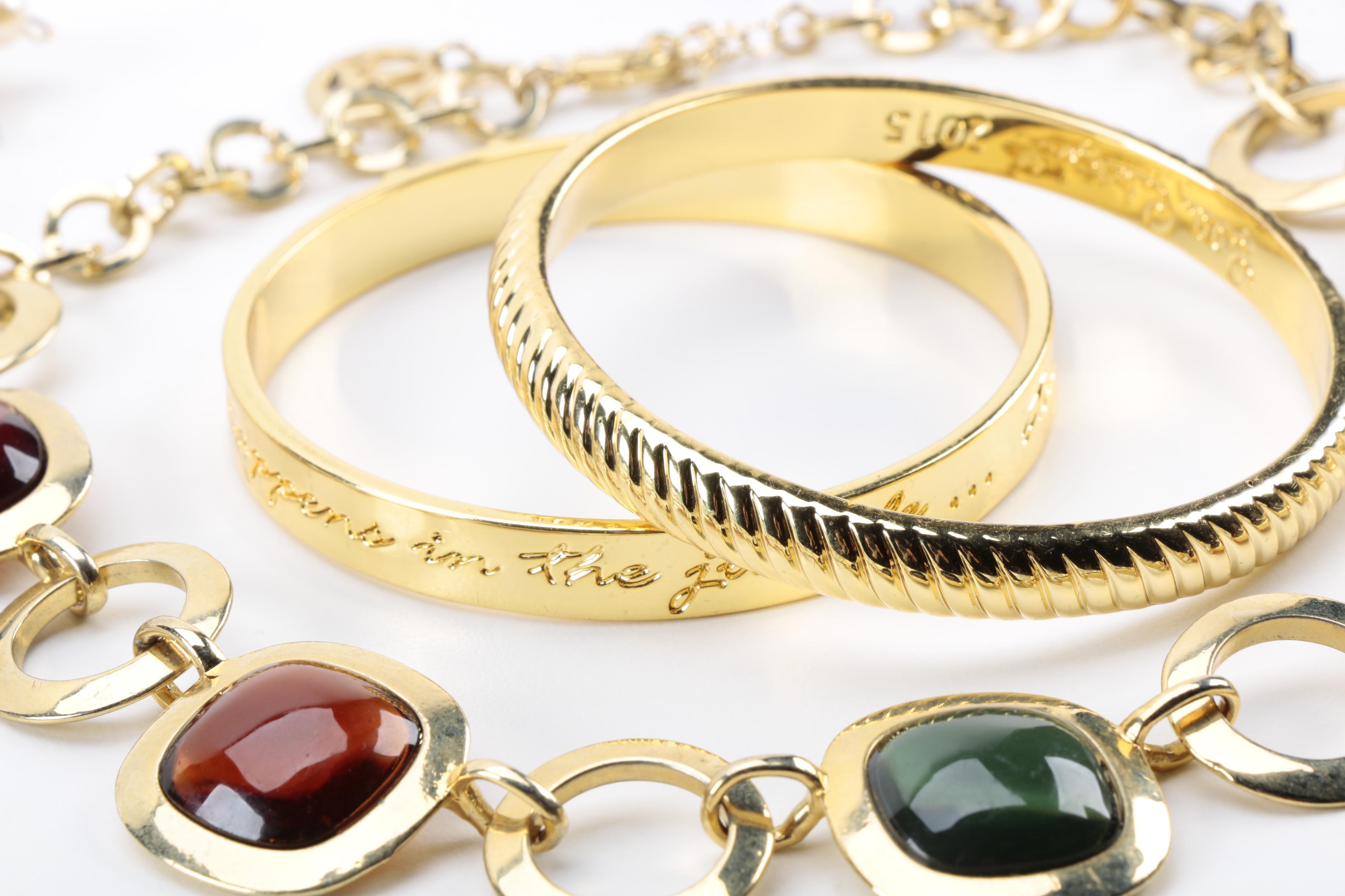 Assortment of Jewelry Including Lilly Pulitzer and Trifari