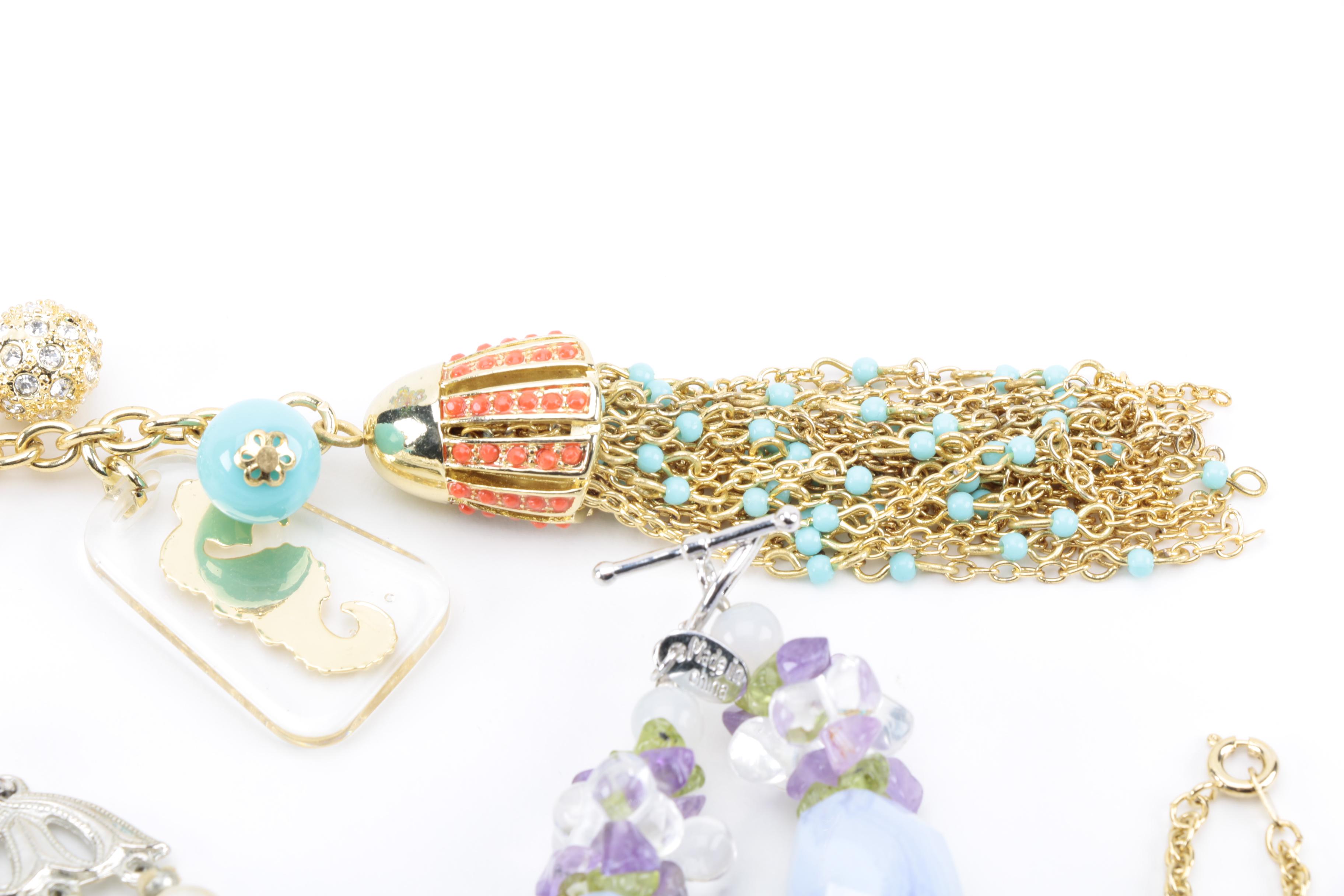 Assortment of Jewelry Including Lilly Pulitzer and Trifari