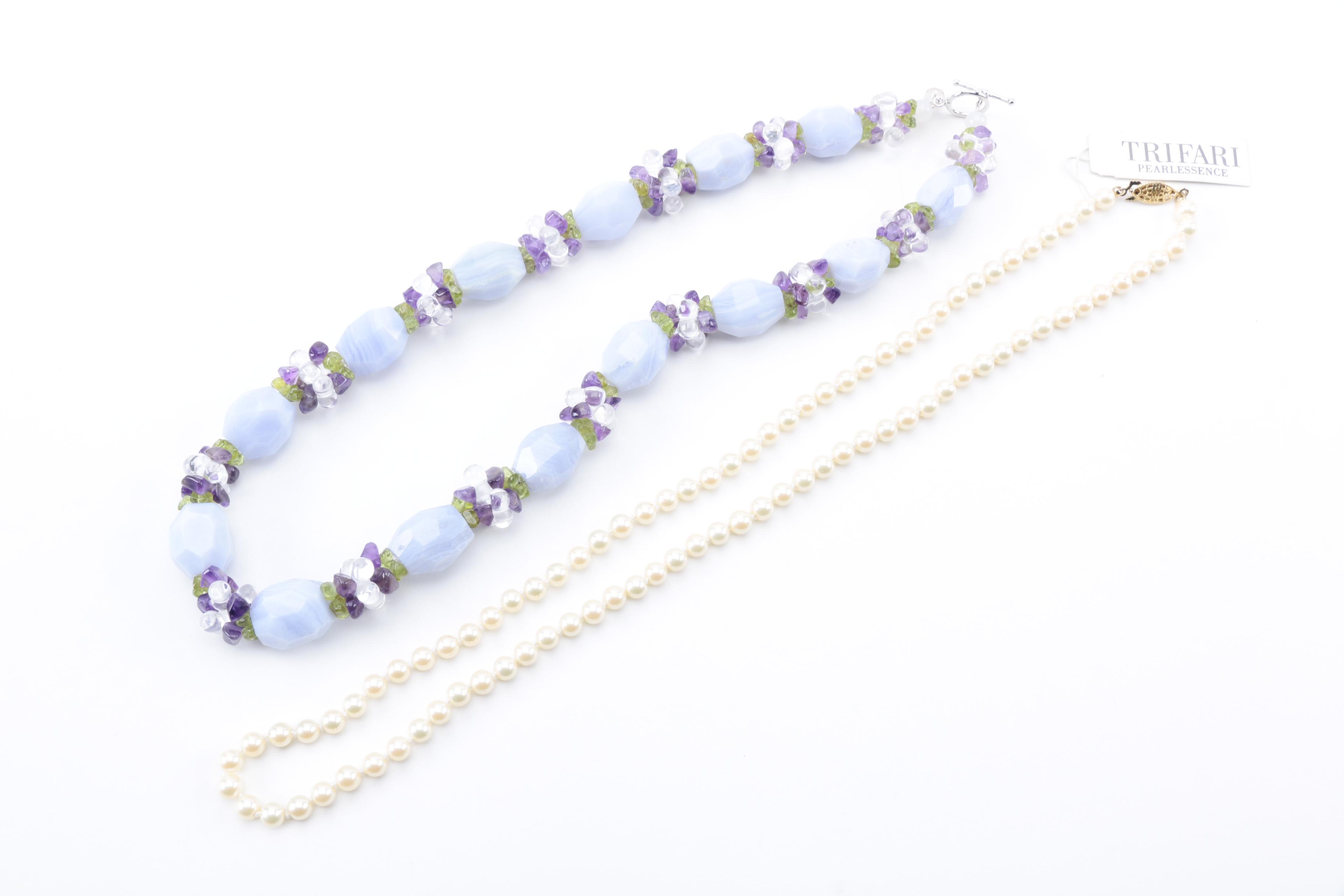 Assortment of Jewelry Including Lilly Pulitzer and Trifari