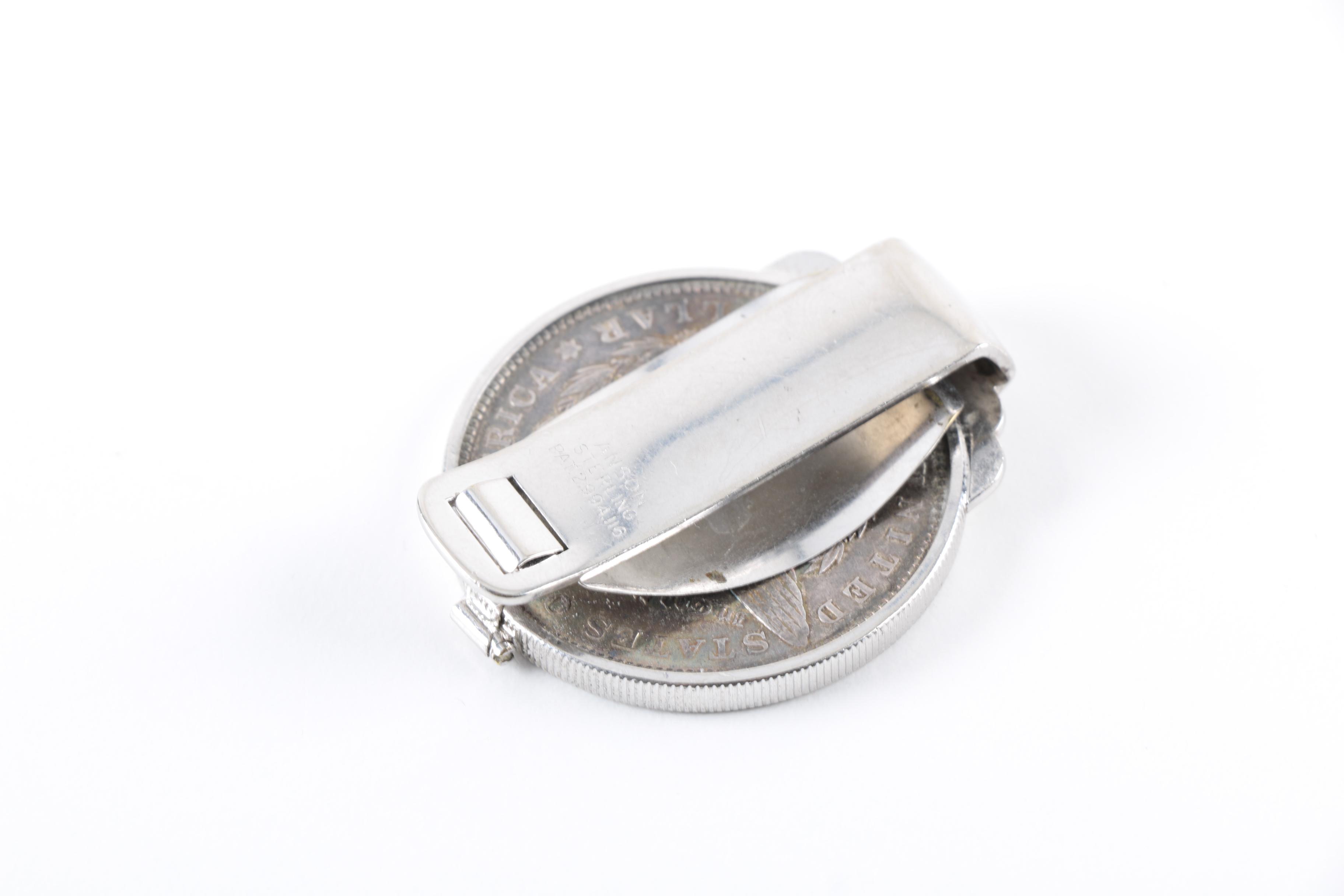 1890 Morgan Silver Dollar Money Clip