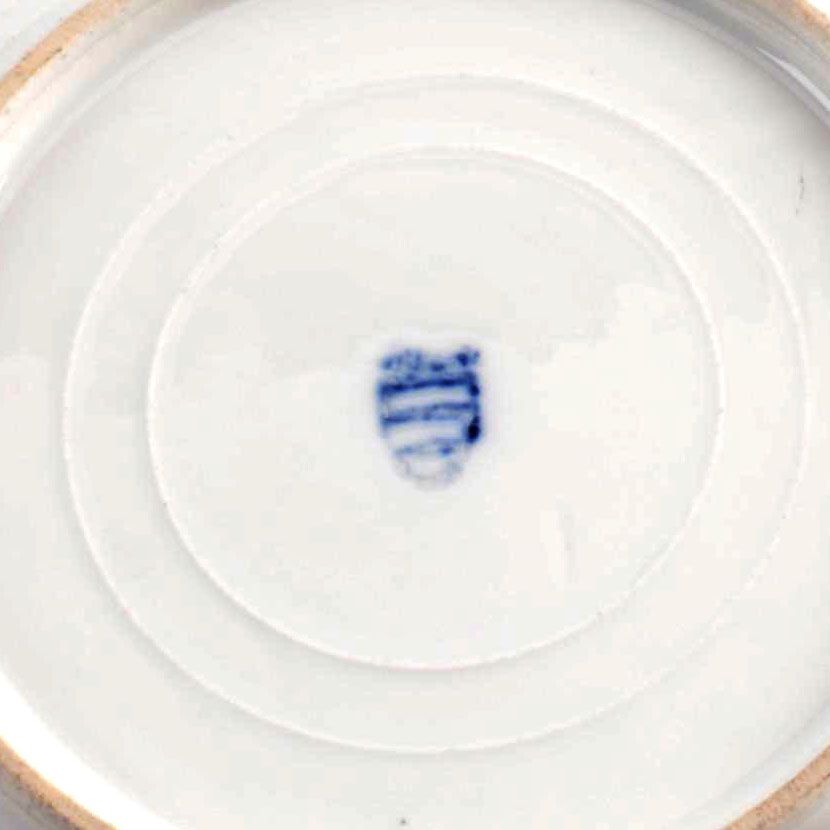 Antique Porcelain Portrait Plates