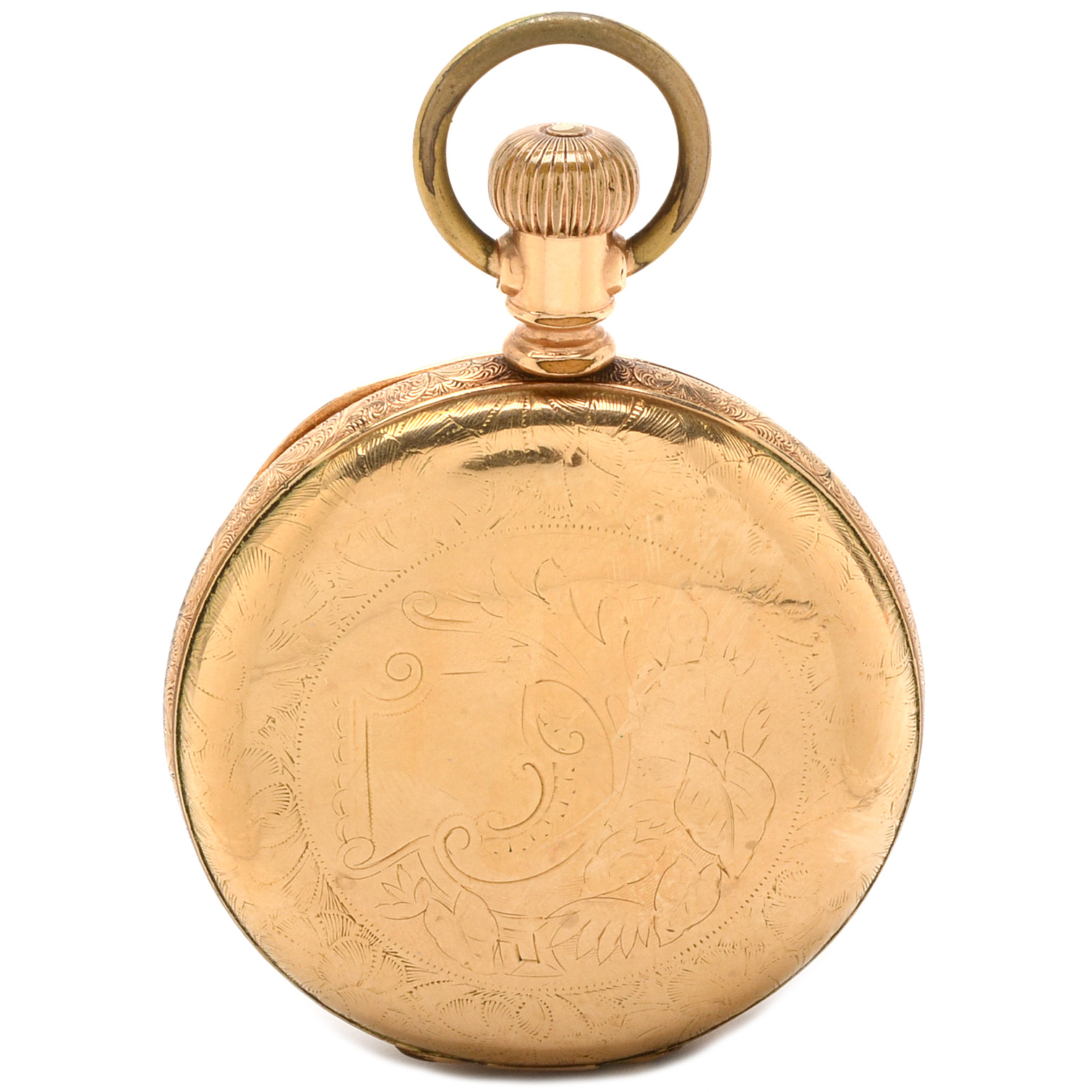 Antique Waltham Gold-Filled Pocket Watch