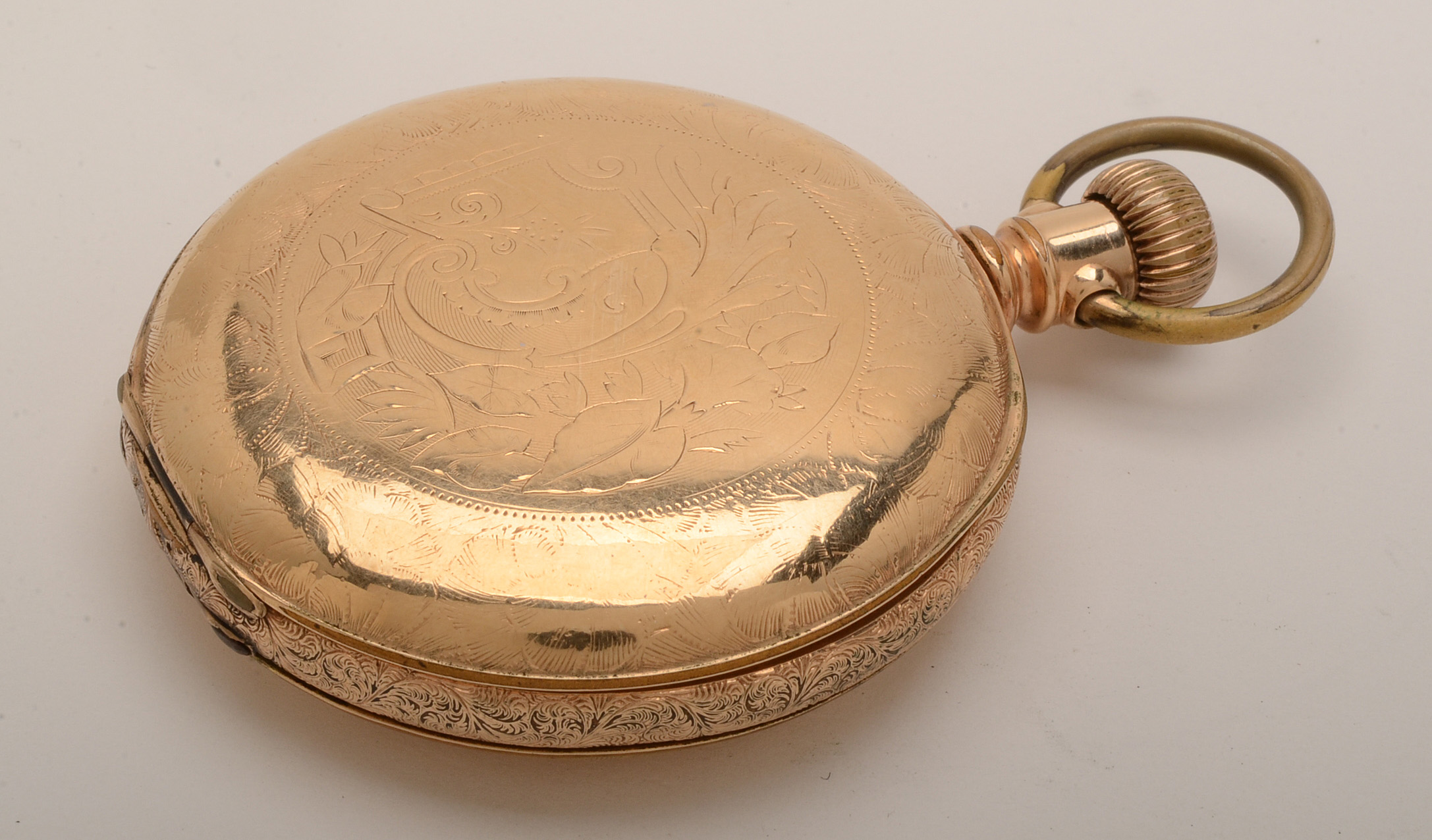 Antique Waltham Gold-Filled Pocket Watch