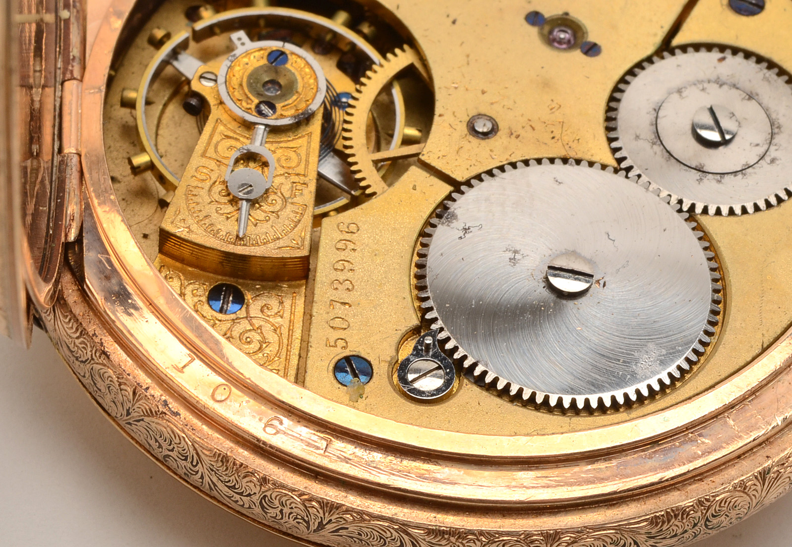 Antique Waltham Gold-Filled Pocket Watch