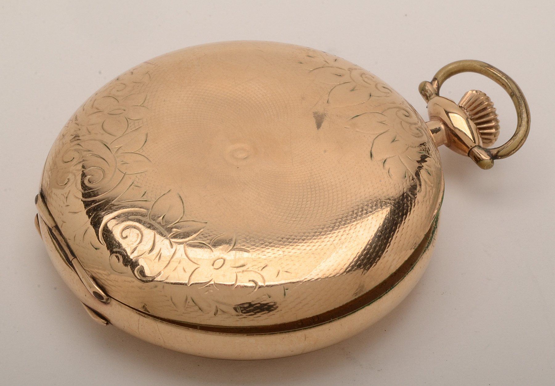 Charles W. Crankshaw Gold Filled Pocket Watch