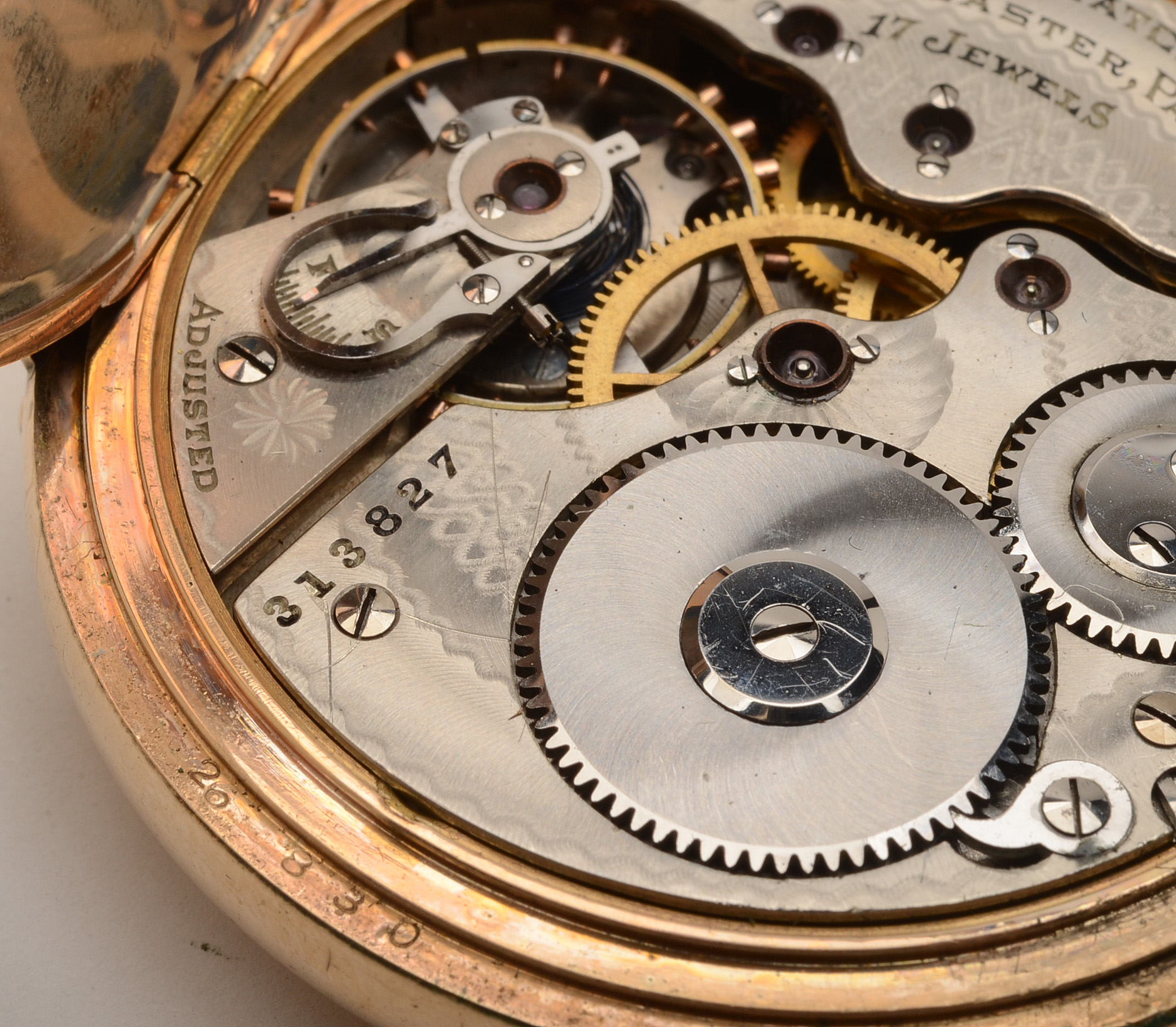 Charles W. Crankshaw Gold Filled Pocket Watch