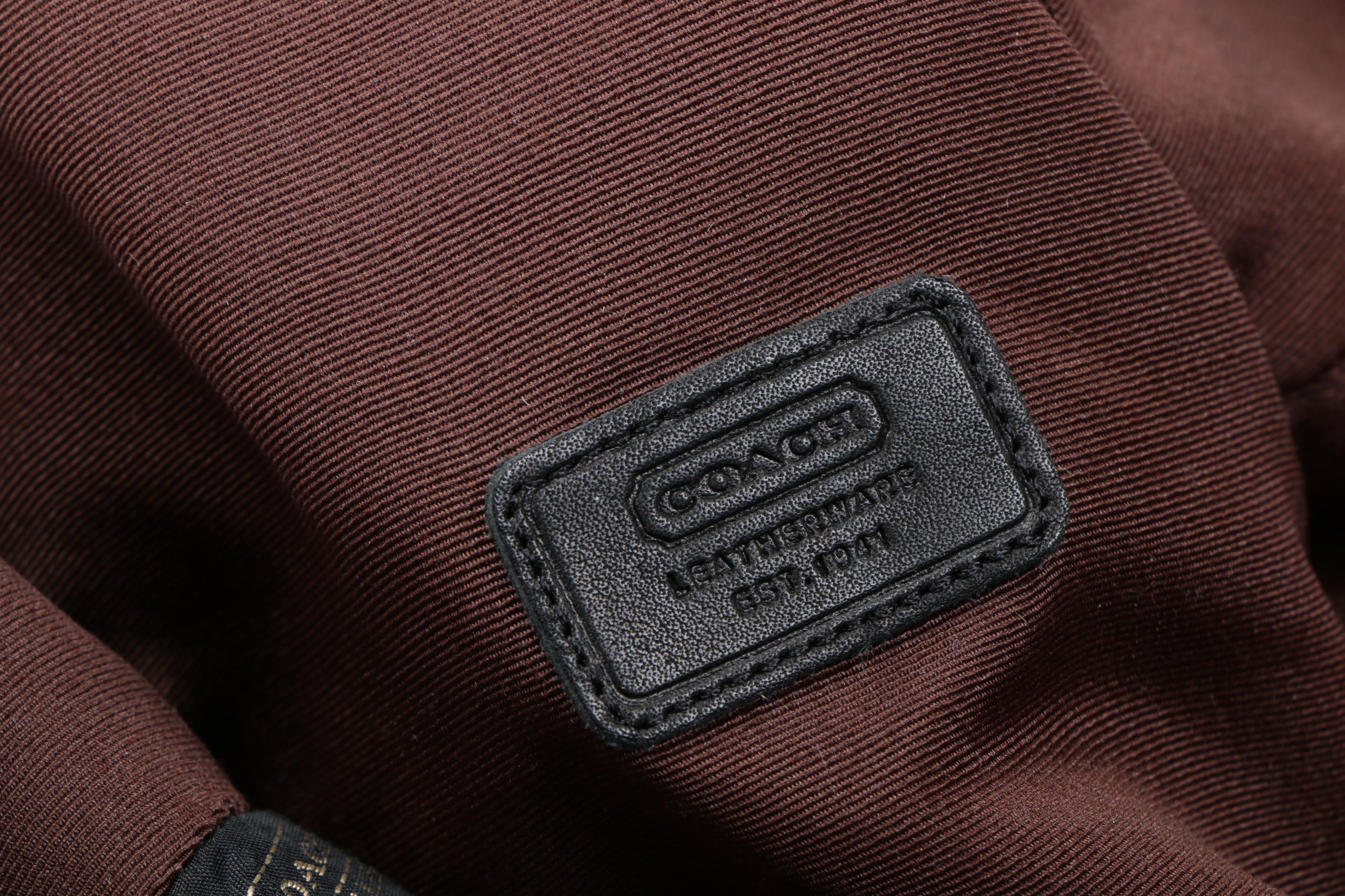 Coach Leather Bucket Hat