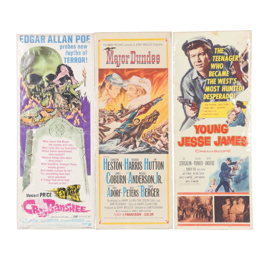 Collection of Vintage Movie Reproduction Prints on Paper