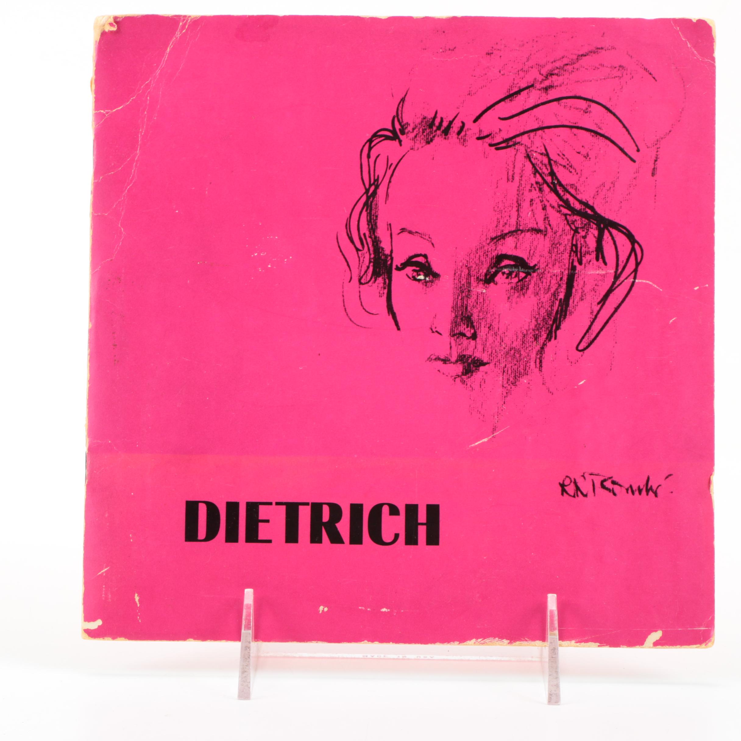 1967 Marlene Dietrich "Where Have All the Flowers Gone?" Record with Booklet