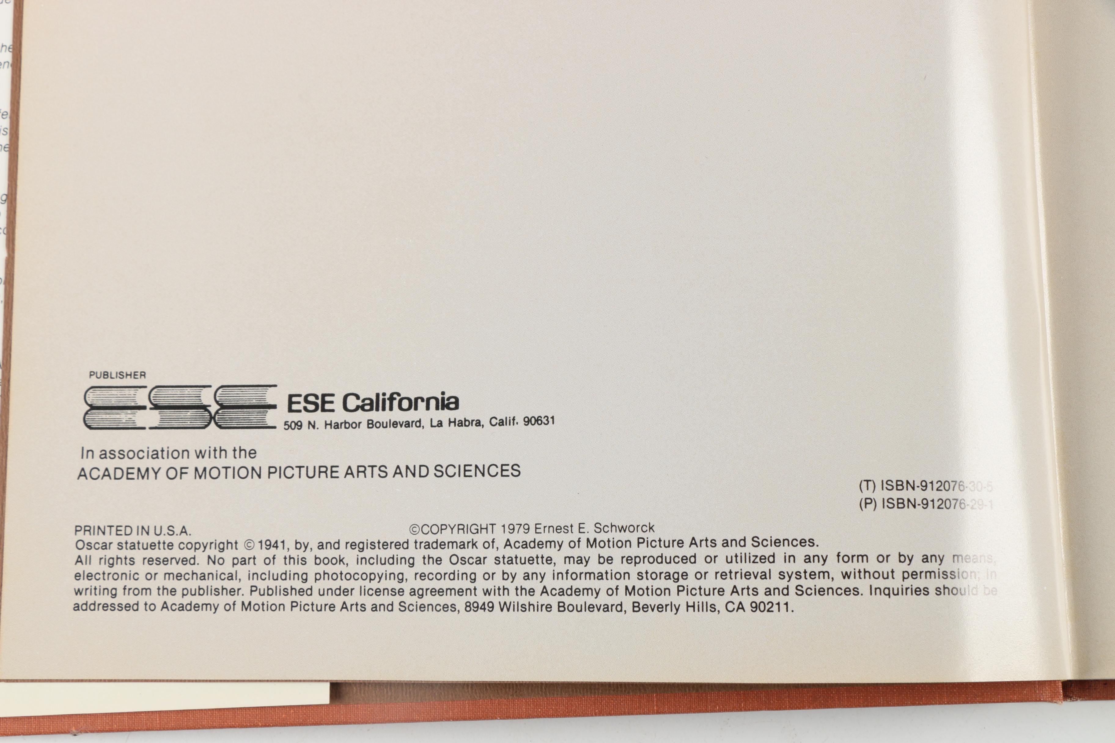 The Academy Awards Books