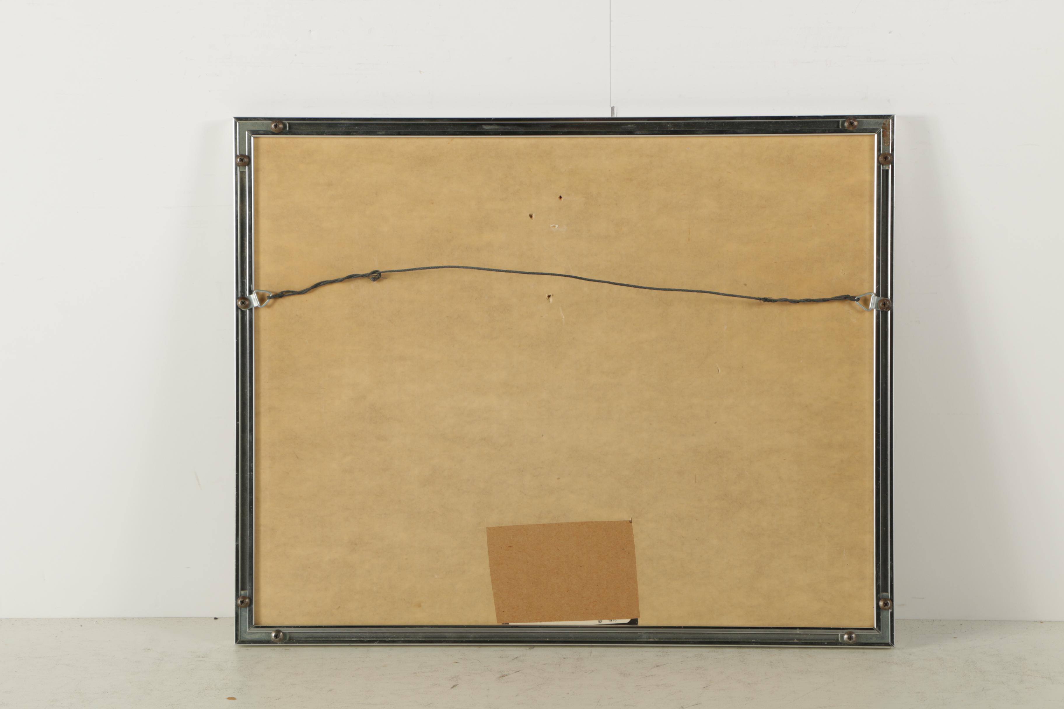 Wayne Howell Artist's Proof Color Lithograph "It's Your Nickel"