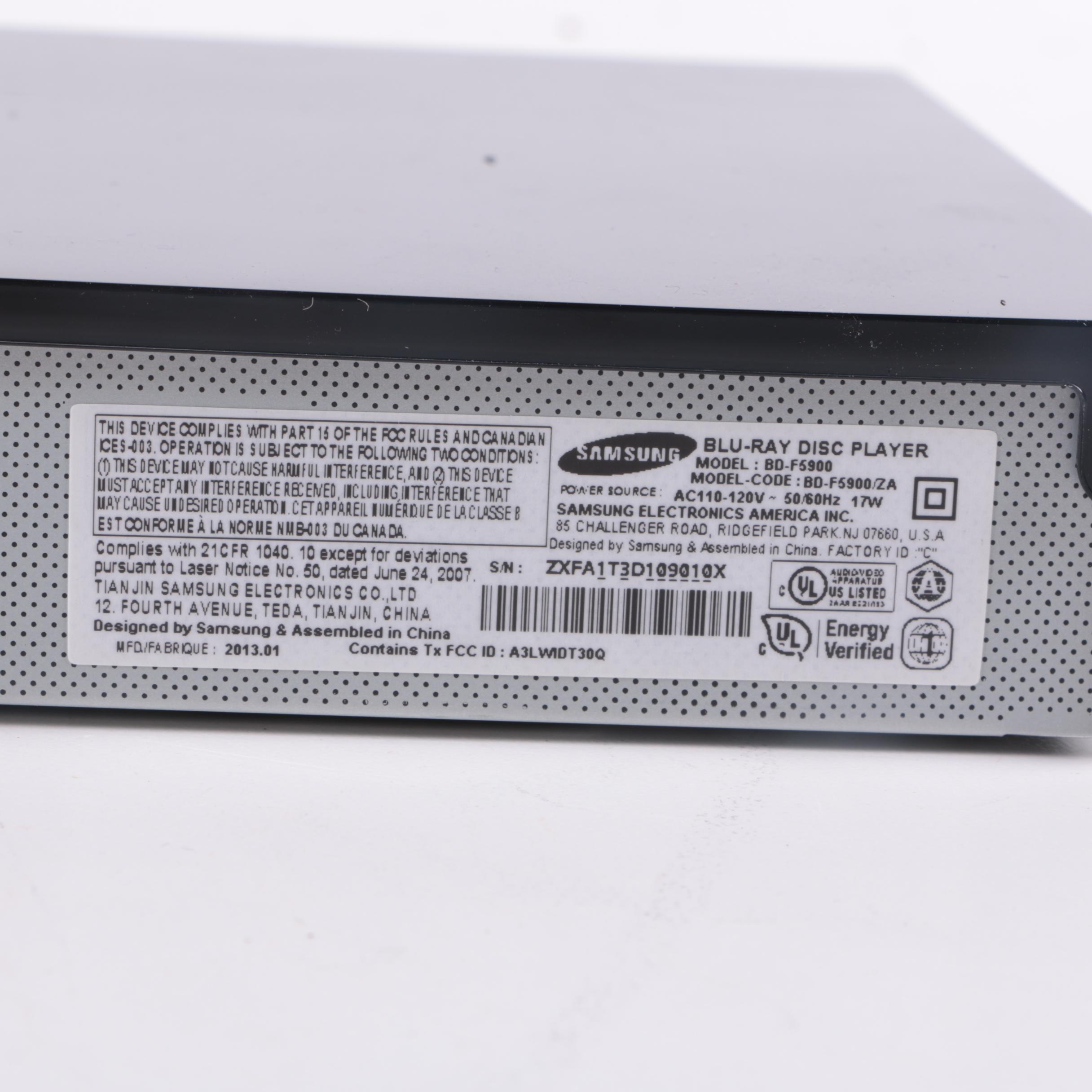 Samsung 3D Blu-ray Player