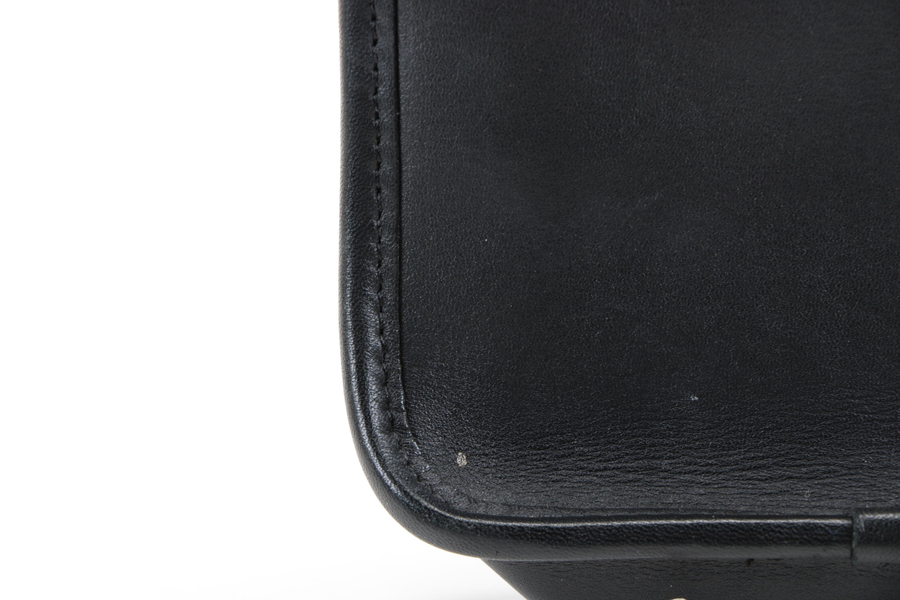 Brighton Black Leather Shoulder Bag