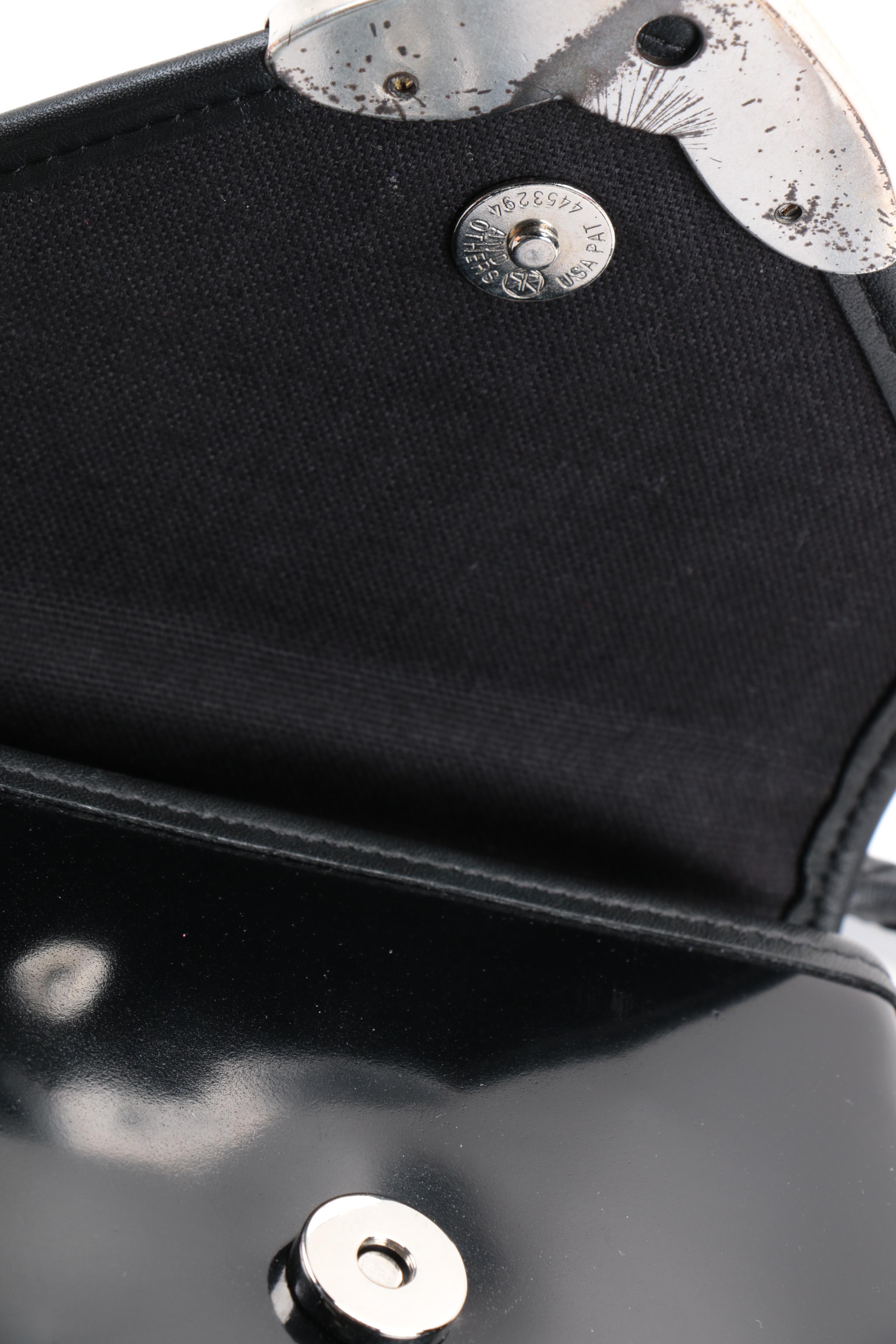 Brighton Black Leather Shoulder Bag