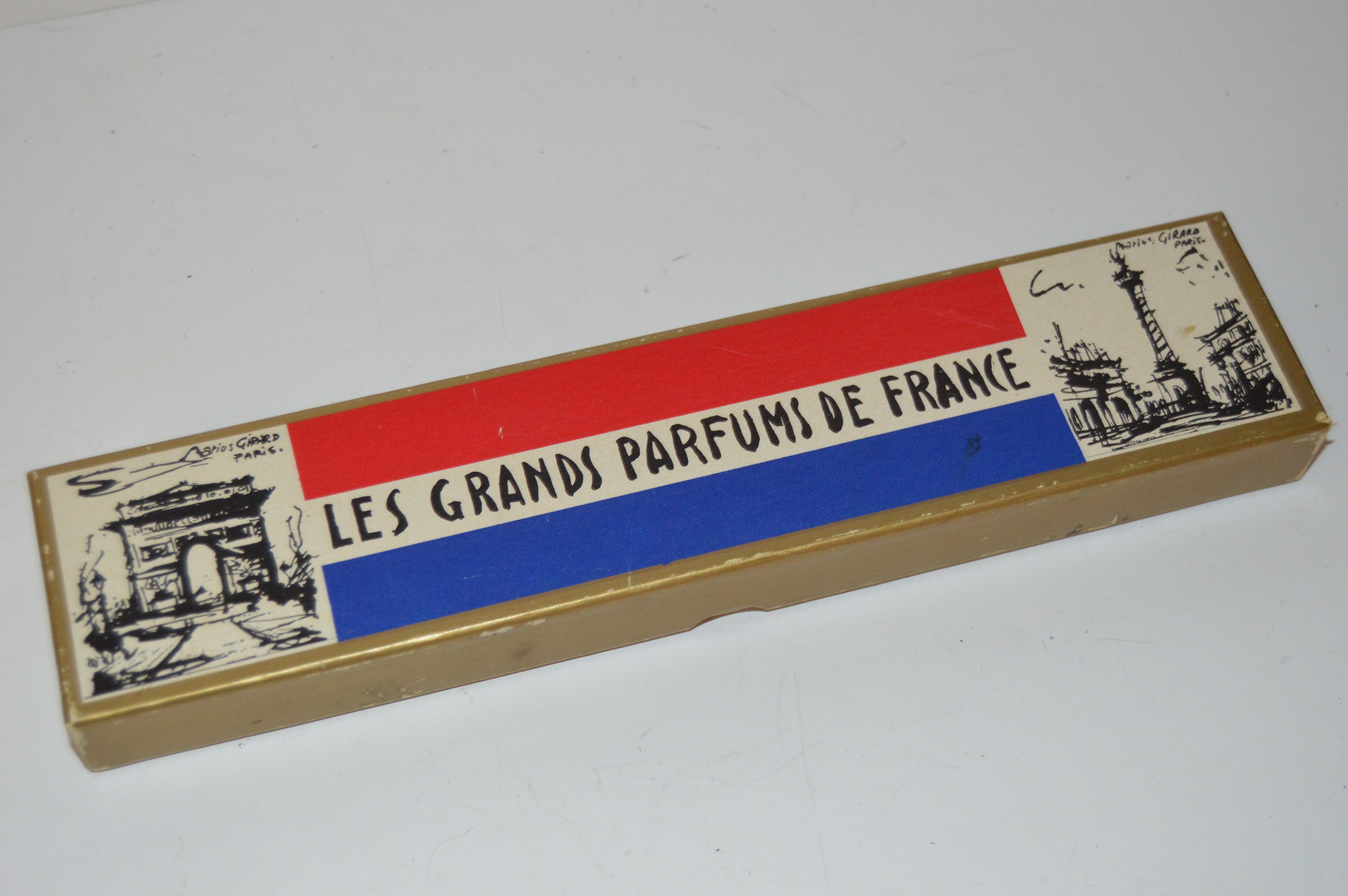 Vintage Mini "Les Grands Parfums De France" Perfume Sampler Set