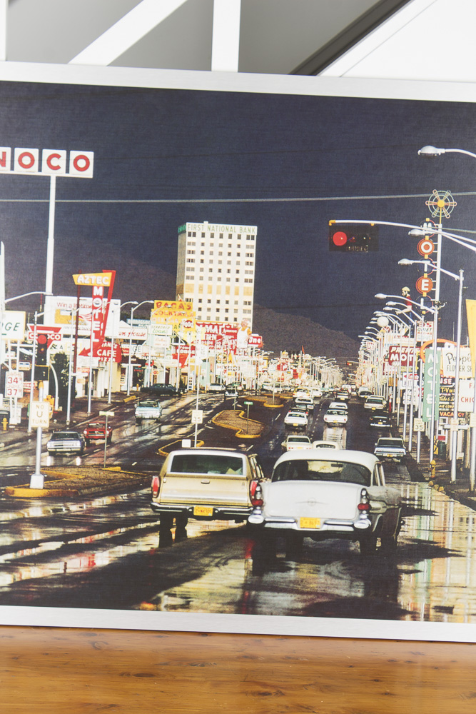Reproduction Print After Ernst Haas "Route 66, Albuquerque, New Mexico"