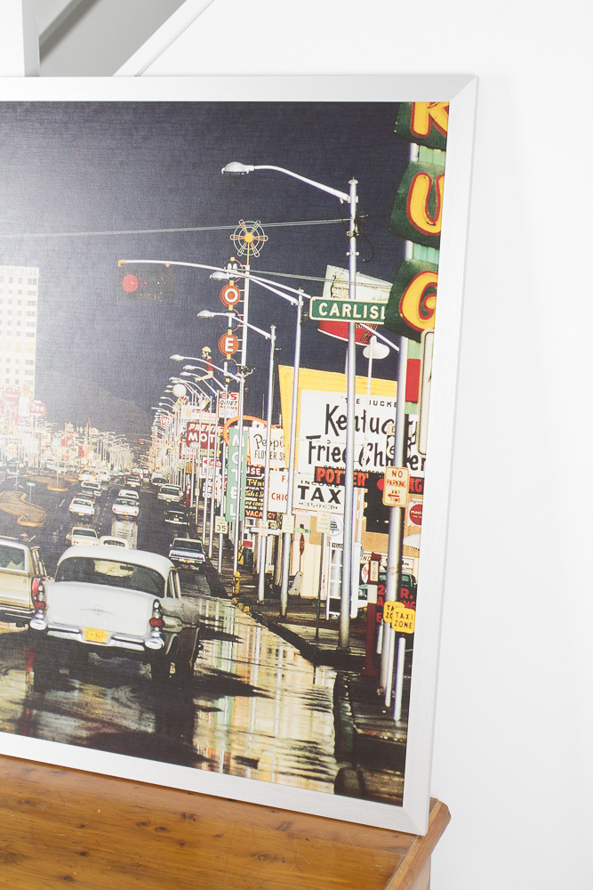 Reproduction Print After Ernst Haas "Route 66, Albuquerque, New Mexico"