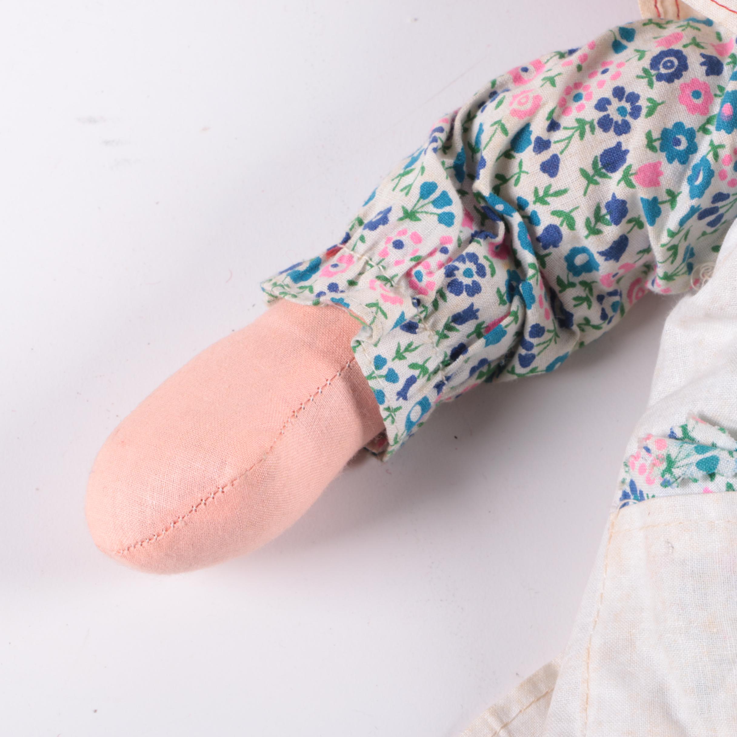Original Raggedy Ann Doll and Pillow