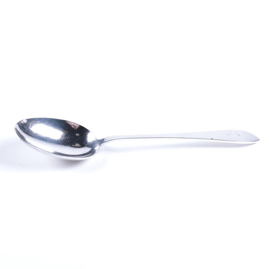 Tiffany & Co. "Faneuil" Sterling Silver Vegetable Serving Spoon