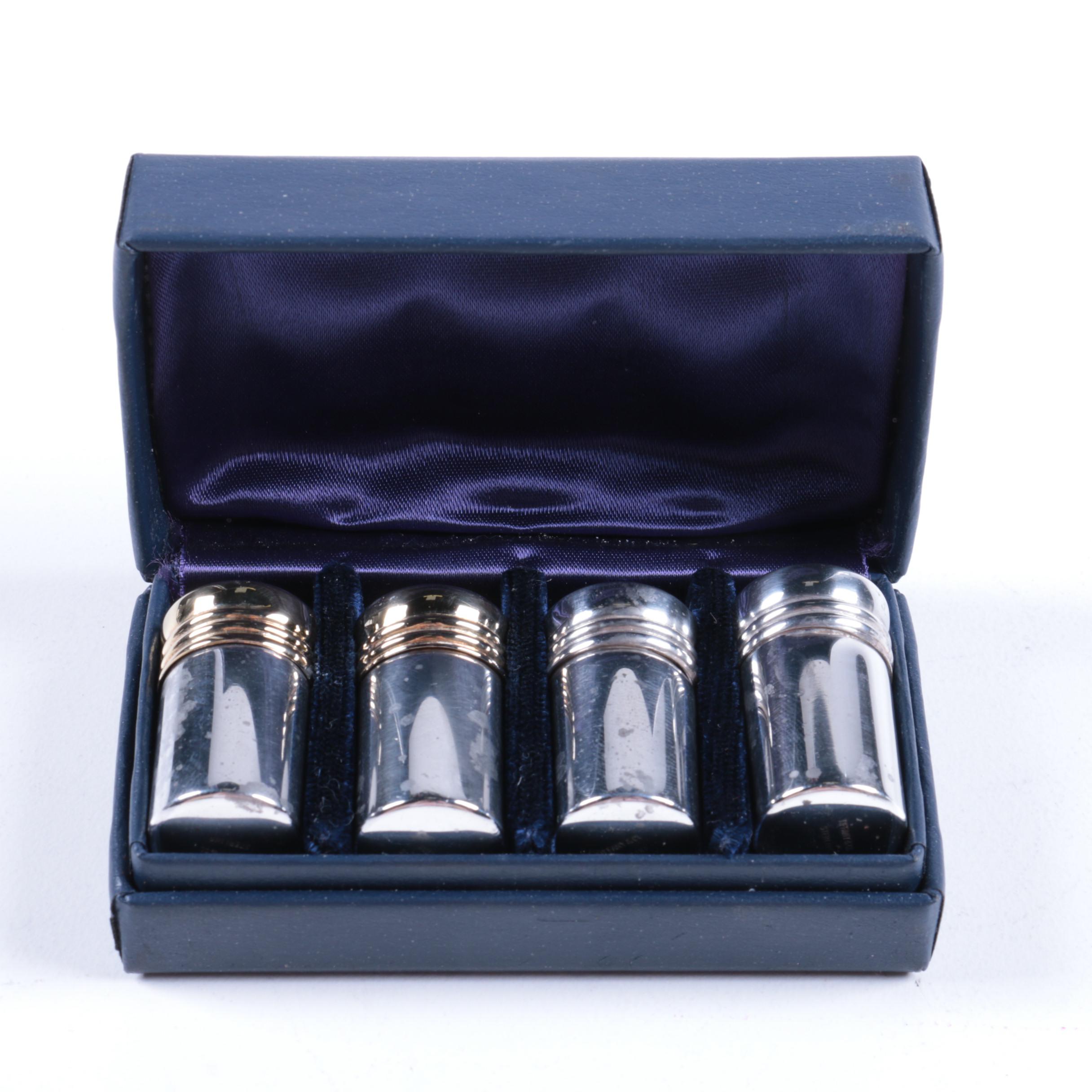 Tiffany & Co Sterling Silver Condiment Shaker Set
