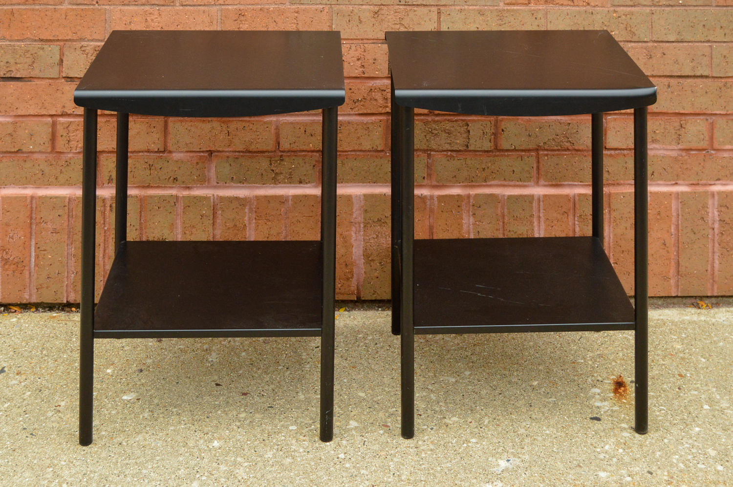 Black Metal Side Tables