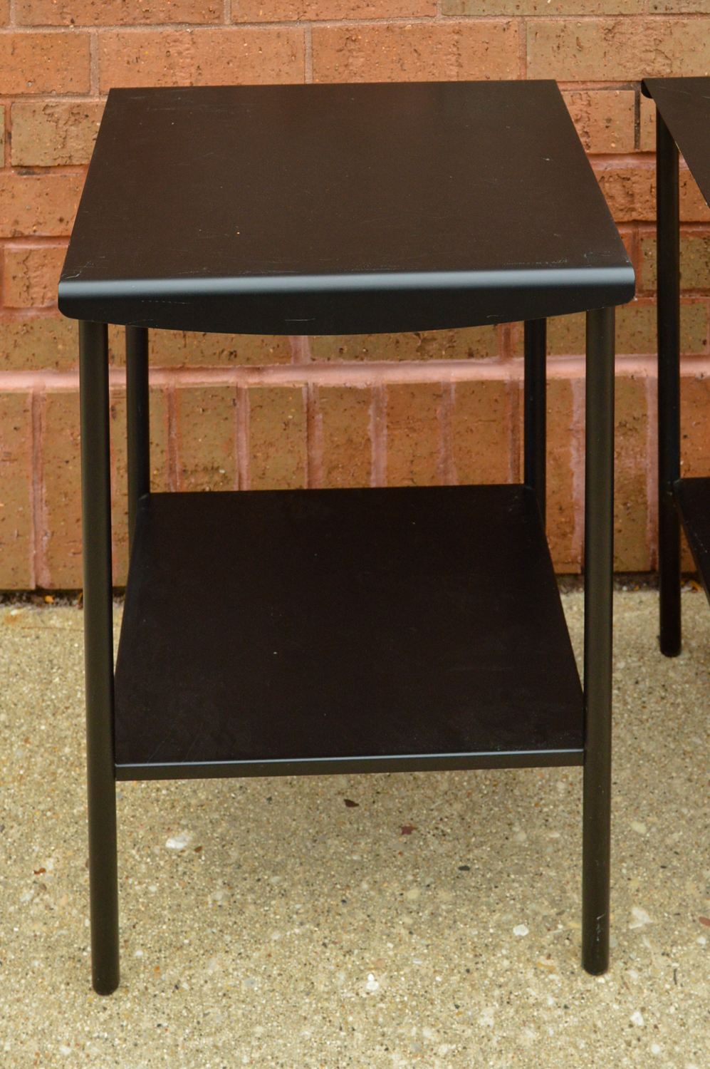 Black Metal Side Tables