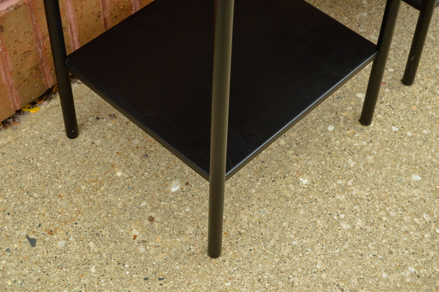 Black Metal Side Tables