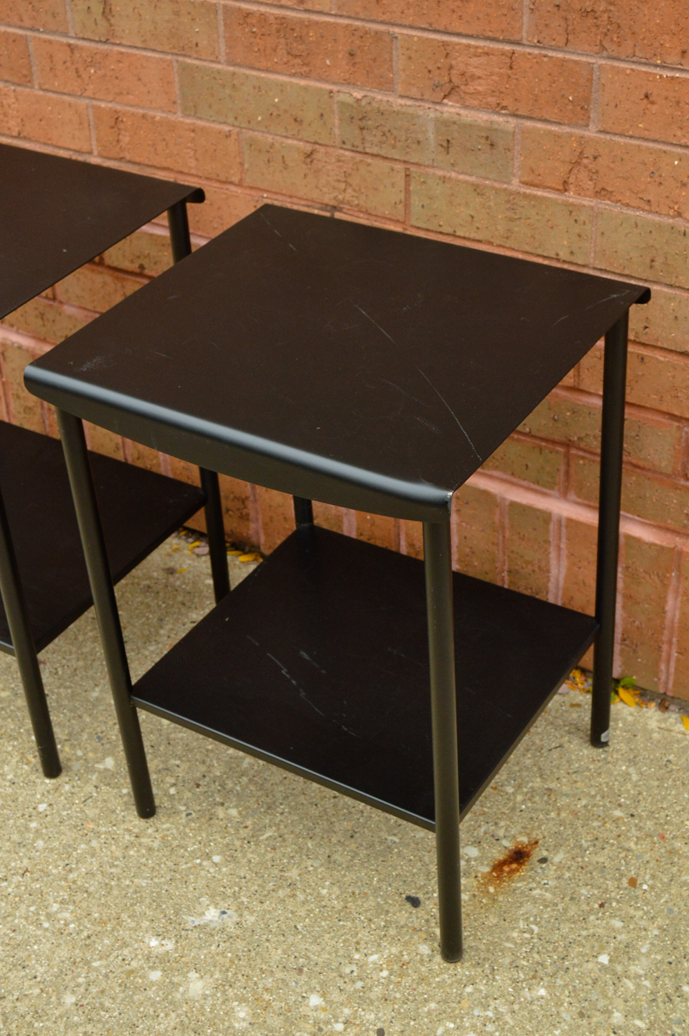 Black Metal Side Tables