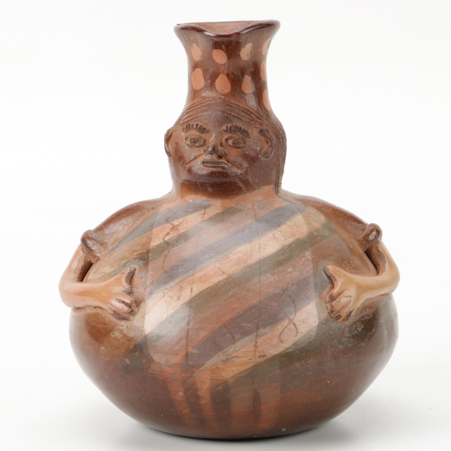 Peruvian Huaco Style Vase