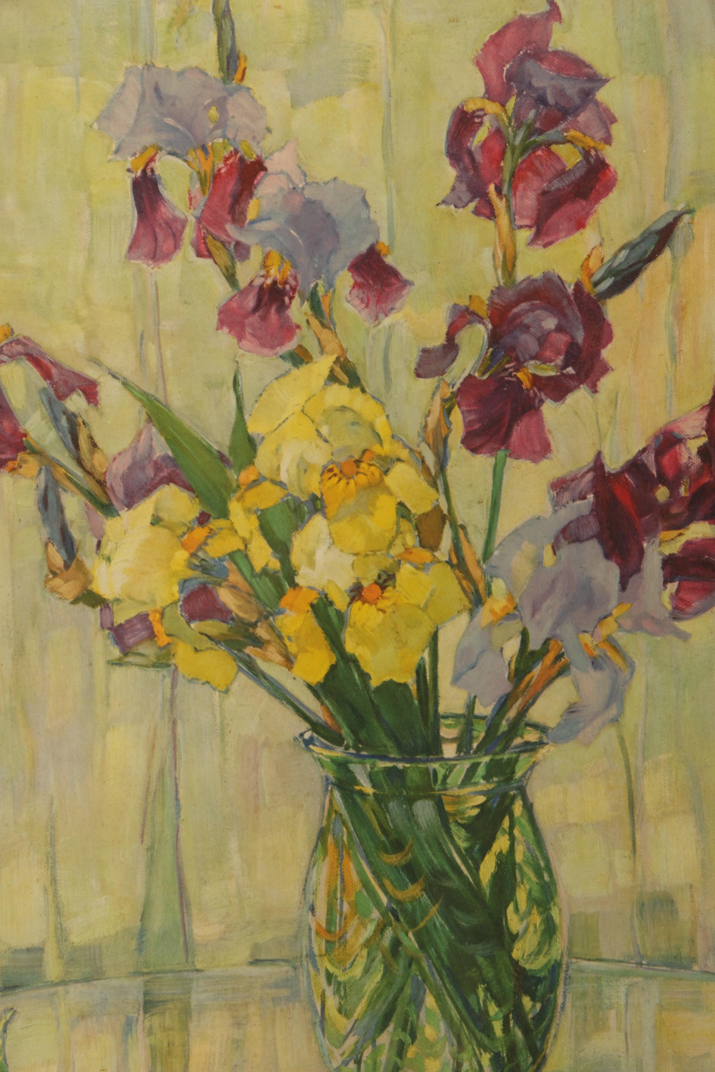 Reproduction Print After Anna Sophie Gasteiger of Flowers