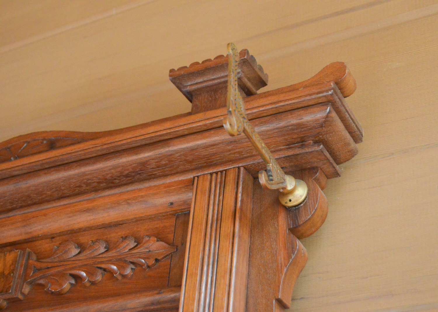 Antique Eastlake Walnut Hall Tree