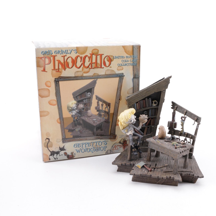 Gris Grimly's Pinocchio "Gepetto's Workshop" Figurine