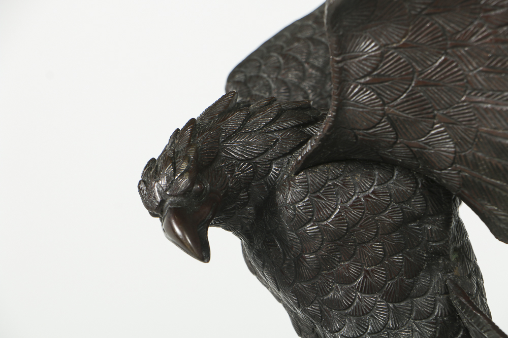 Chinese Style Bronze Censors with Stands