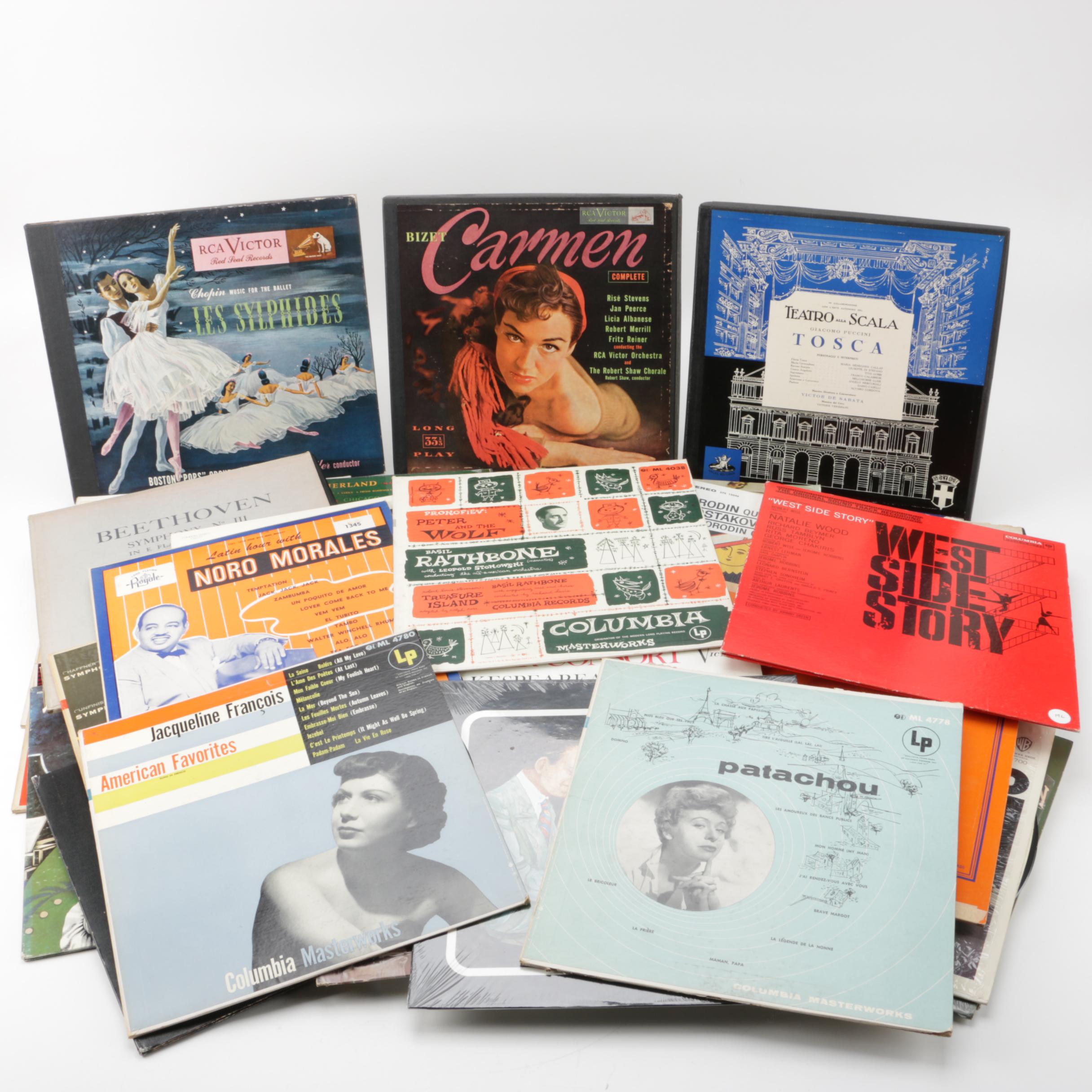 West Side Story, Carmen and Other Soundtrack, Classical and Opera LPs