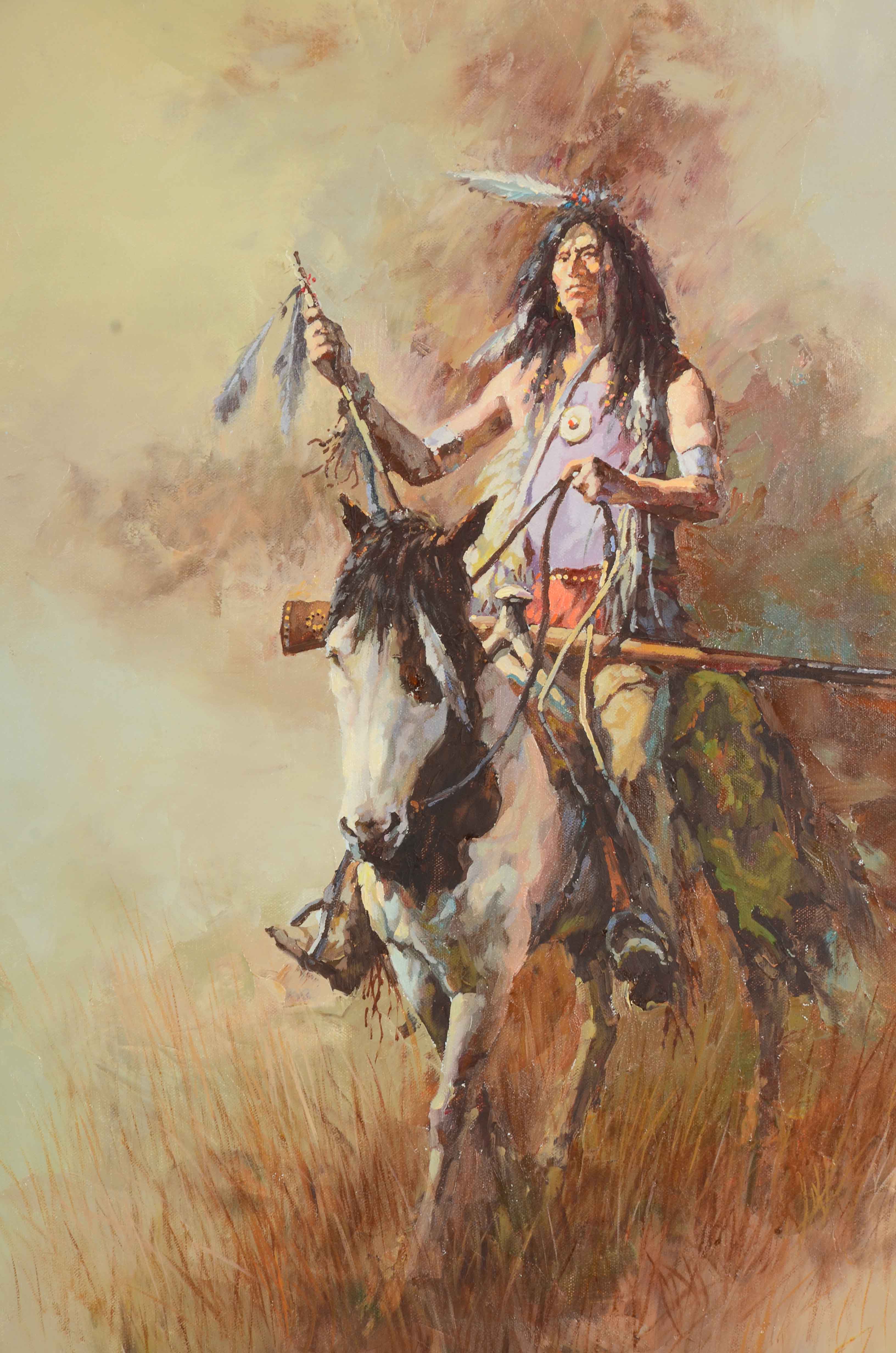 G. Bogard Original Oil Painting on Canvas