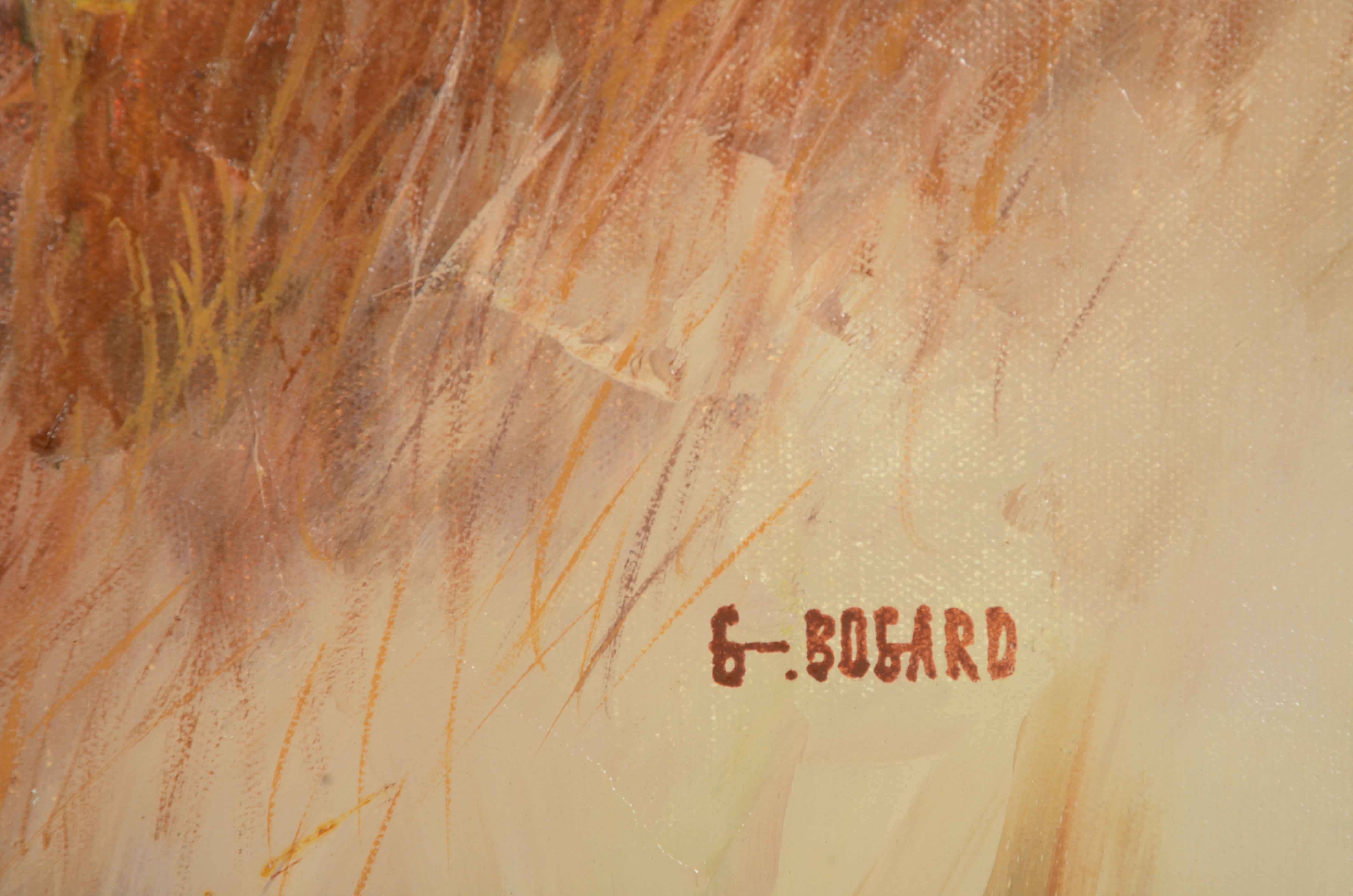 G. Bogard Original Oil Painting on Canvas